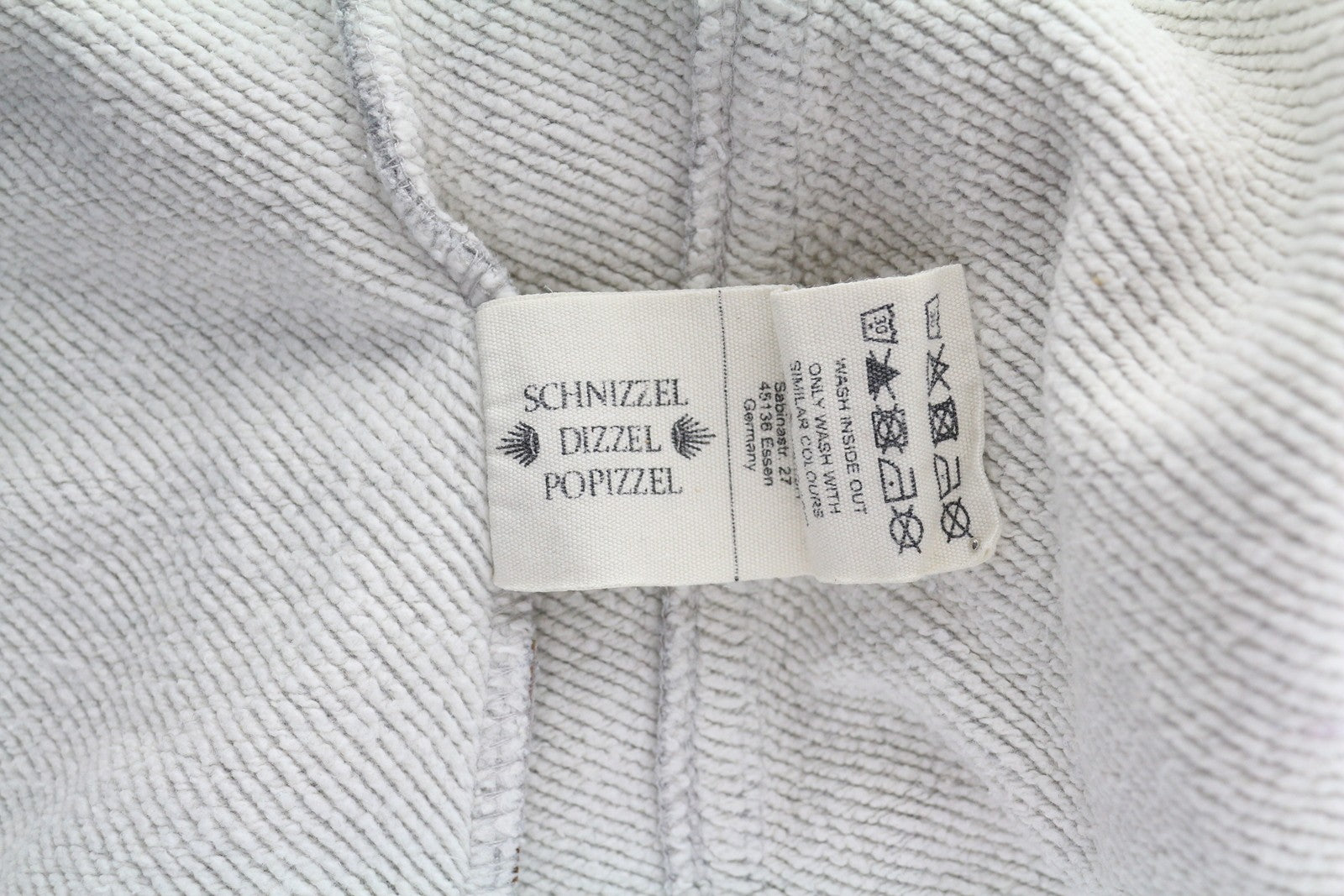 NAKETANO moteriškas džemperis L melanžo pilkas pilnas užtrauktukas su aukštomis apykaklės kišenėmis ilgomis rankovėmis 