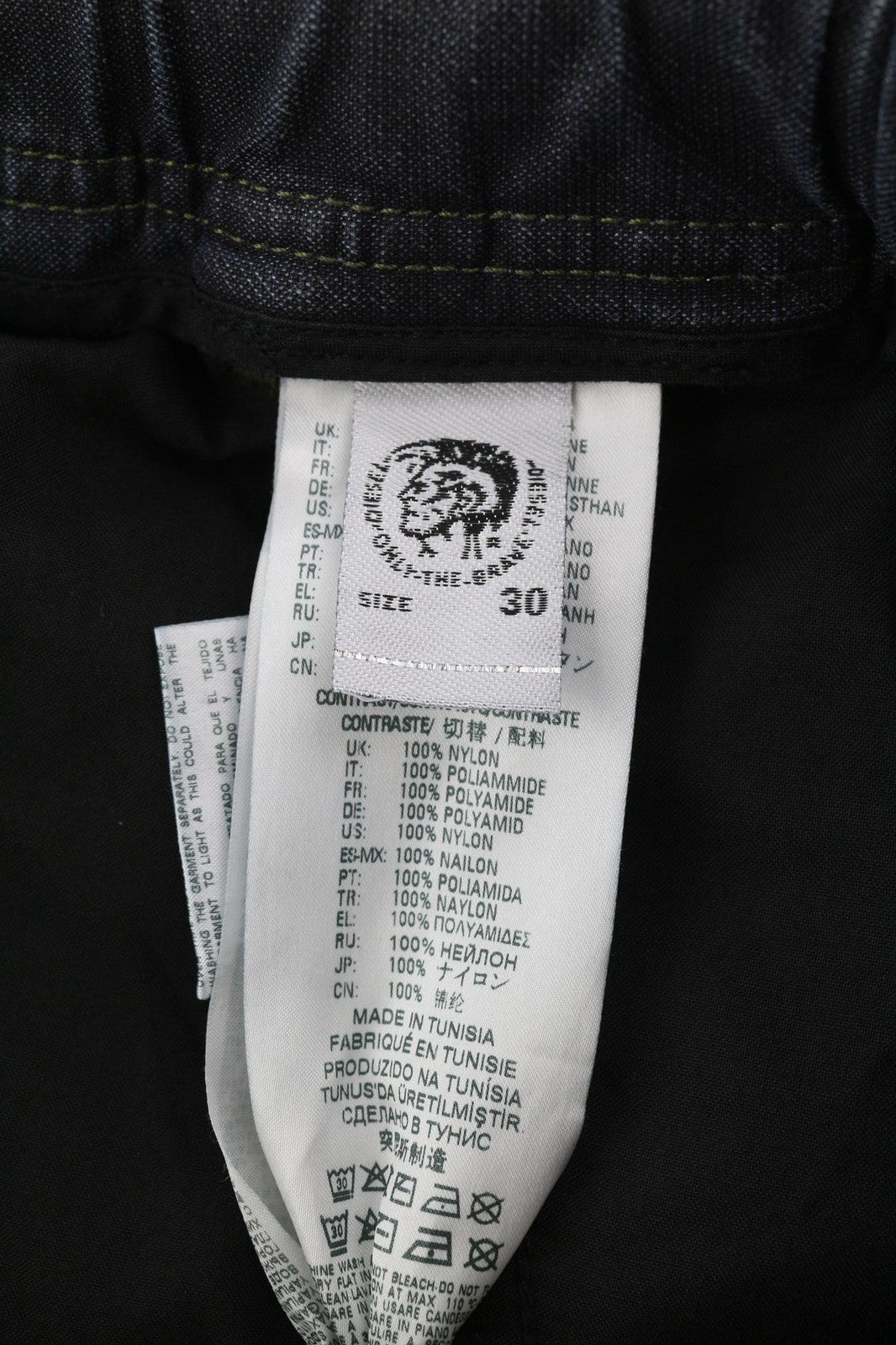 DIESEL D-Everi-Ne Jogg 009BI vyriški džinsai W30 sportiniai, RRP 300 €, nuimamos klešnės. 