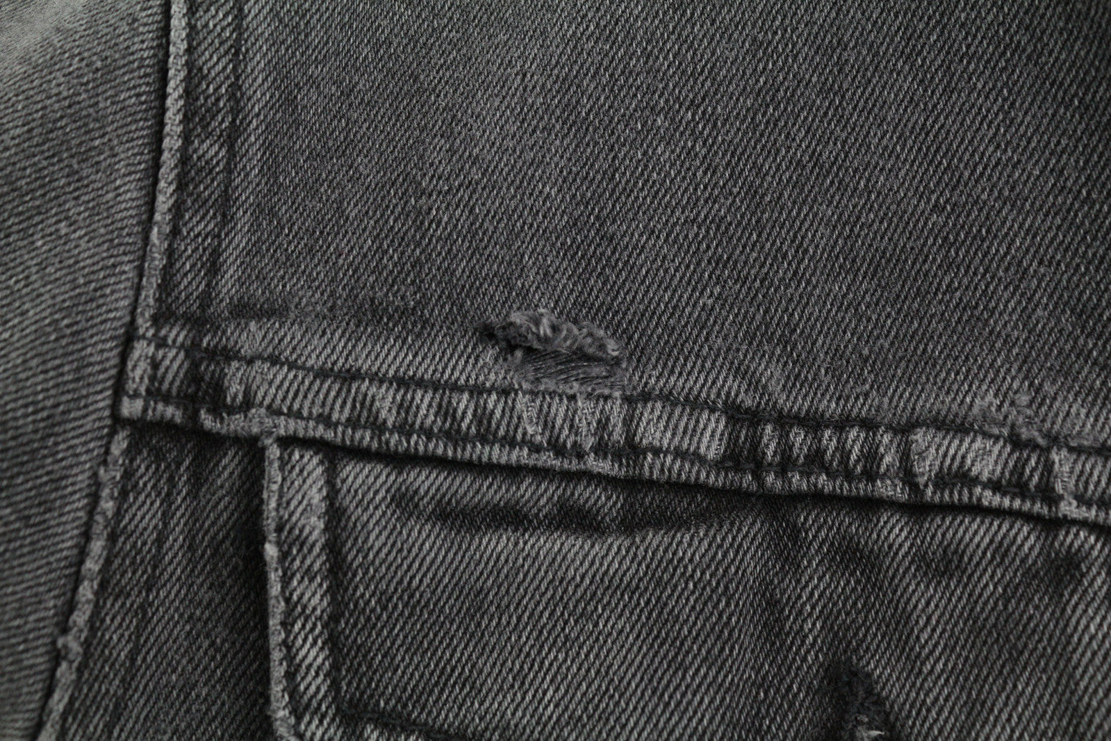 NUDIE Billy vyriška striukė M Desolation sagų kaklo be pamušalo su užtiestomis kišenėmis džinsinio audinio 