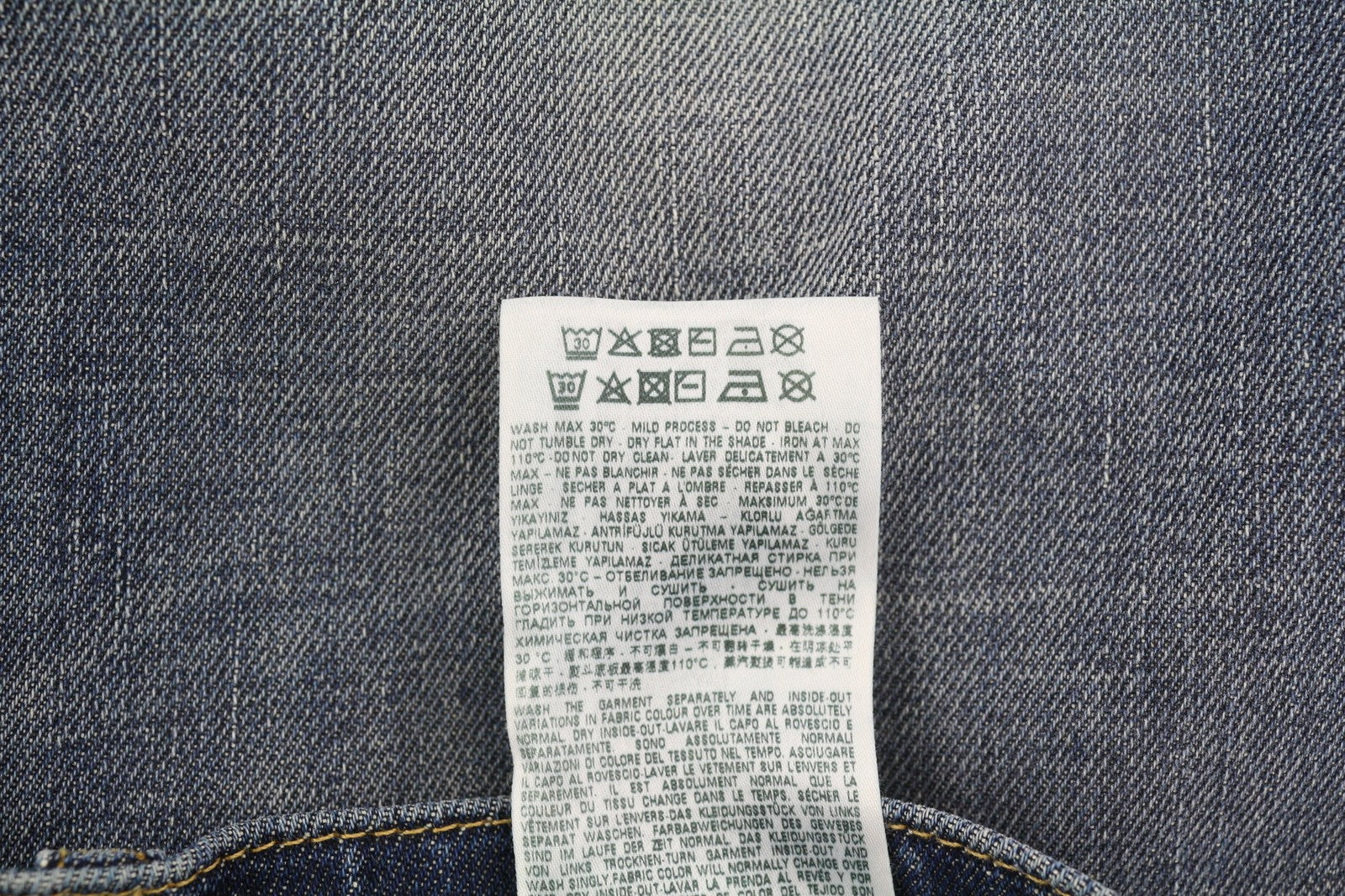 DIESEL 2023 D-Finitive 09H43 vyriški džinsai W38/L32 įprasti, siaurėjantys klešnės, mėlyni, rekomenduojama mažmeninė kaina – 225 € 