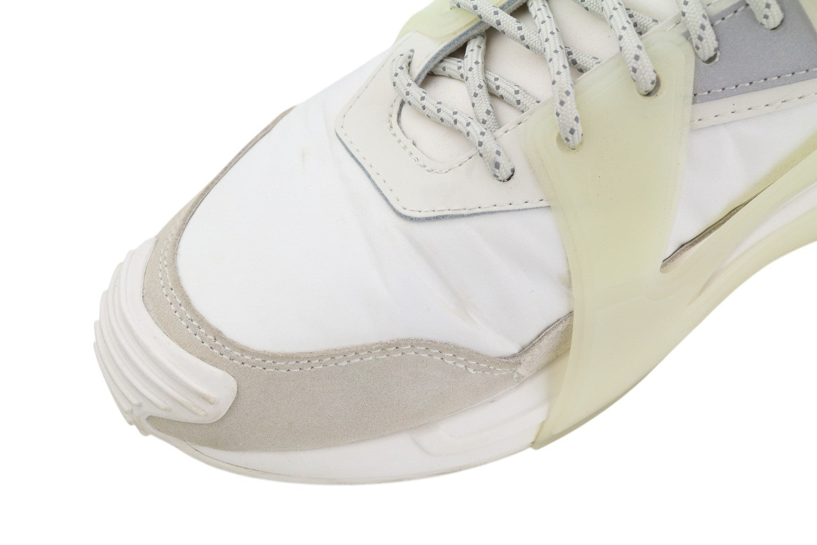 DIESEL S-Serendipity Mask vyriški sportbačiai, 44.5 dydžio, balti, migdolų spalvos, žemakulniai, RRP 200 € 