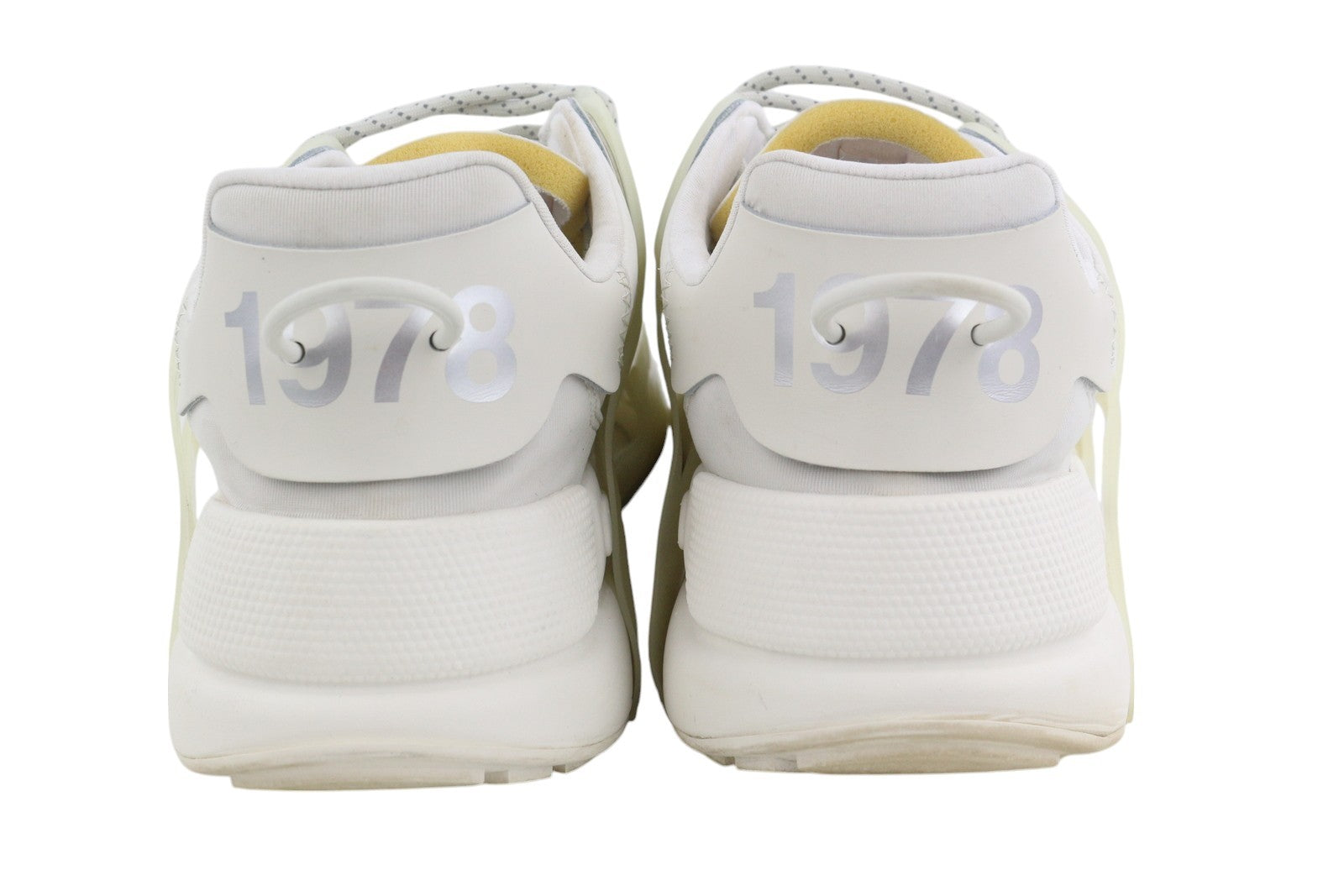 DIESEL S-Serendipity Mask vyriški sportbačiai, 44.5 dydžio, balti, migdolų spalvos, žemakulniai, RRP 200 € 