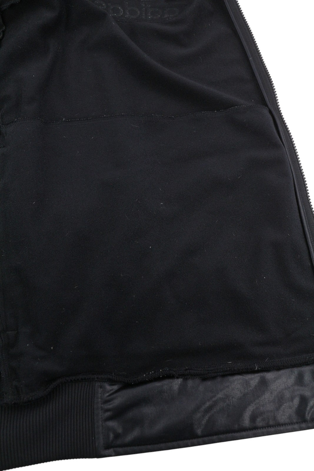 ADIDAS Chile62 vyriškas džemperis XL dydžio, juodas, su užtrauktuku, blizgantis, aukšta apykakle, ilgomis rankovėmis 
