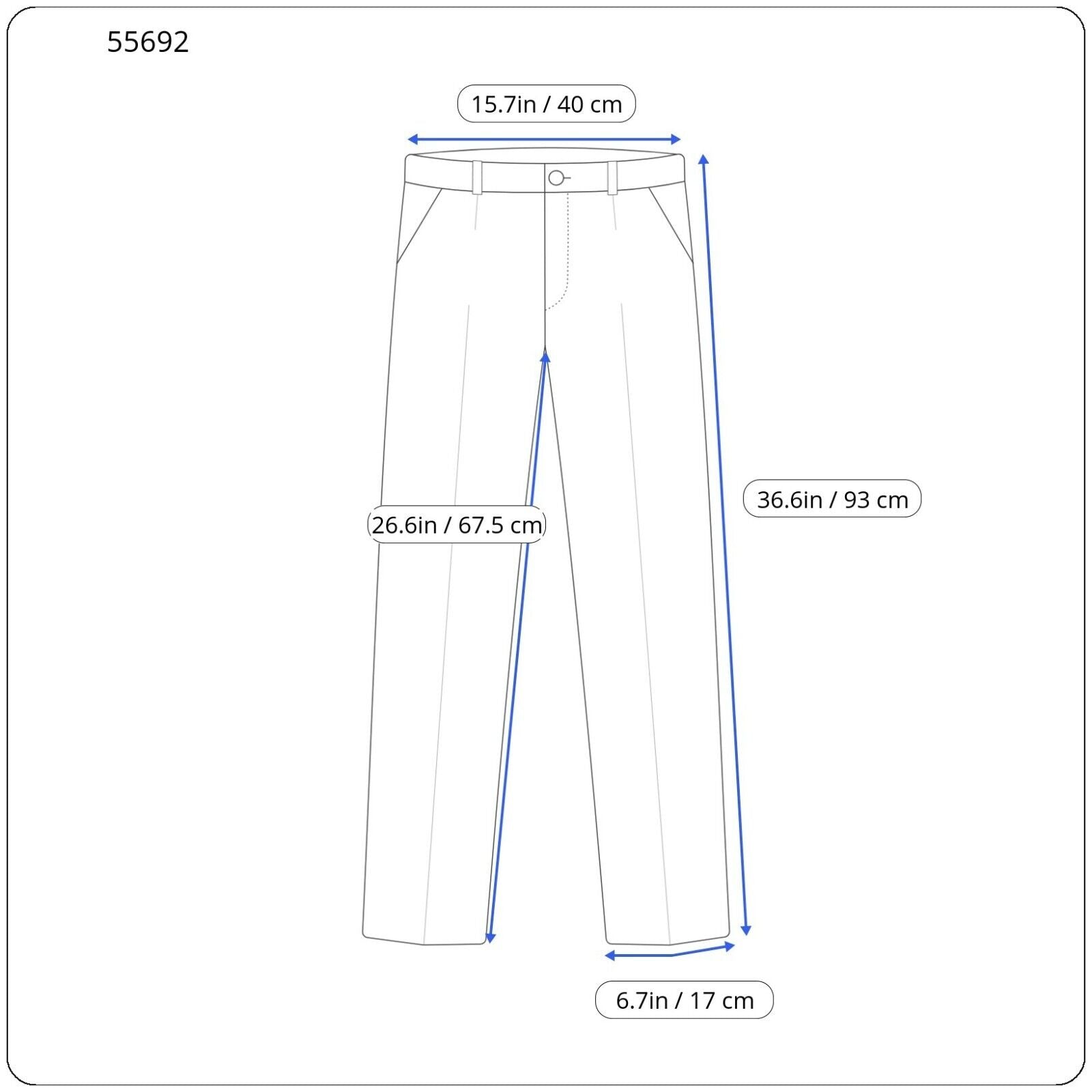 SUITSUPPLY Brescia Men's Trousers UK34S Lined Pleated Blue Wool Classic Formal