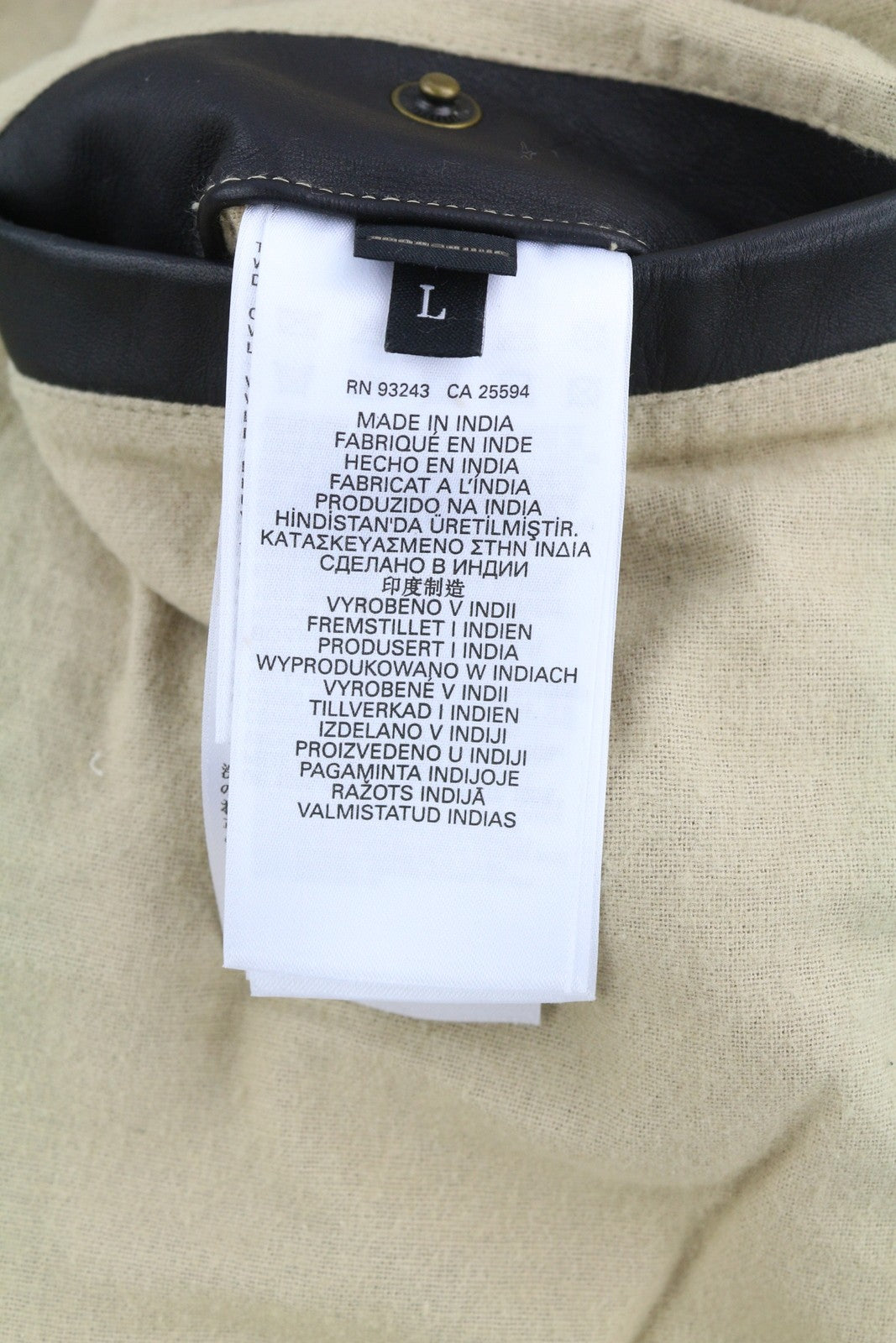 DIESEL L-Cale vyriška striukė L, juoda, odinė, su gobtuvu, RRP 650 € 