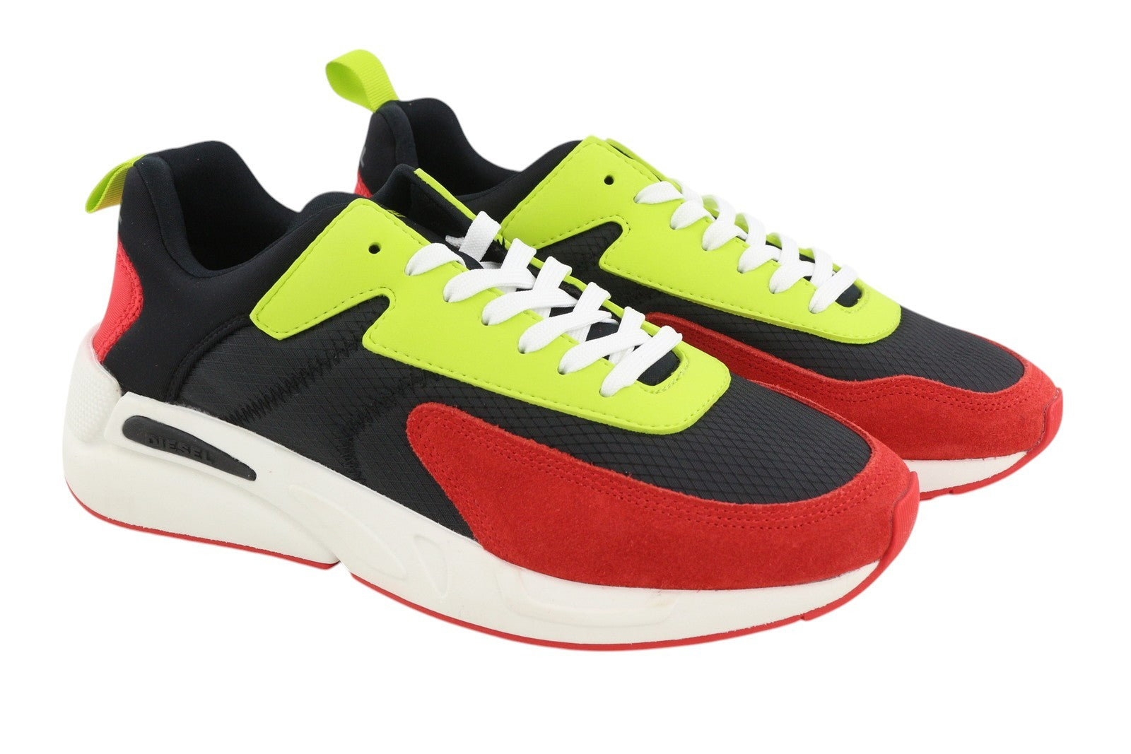 DIESEL S-Serendipity žemakulniai vyriški sportbačiai su raišteliais ir migdolų nosimis, 45 dydis, dydis EU45 