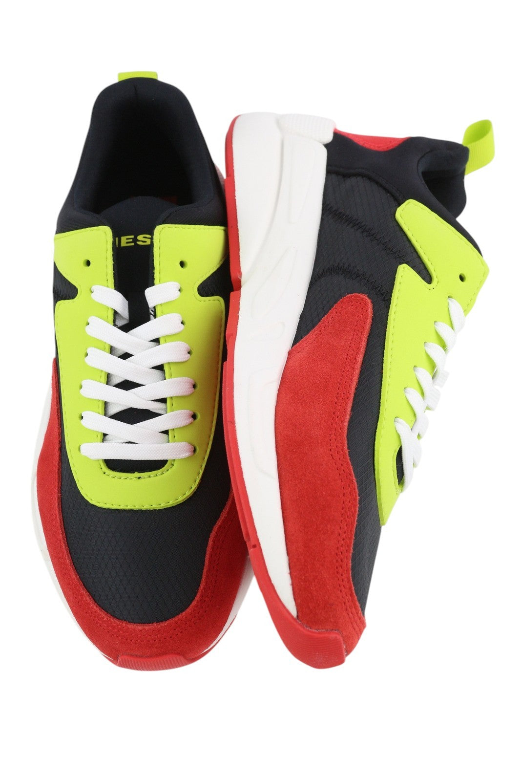 DIESEL S-Serendipity žemakulniai vyriški sportbačiai su raišteliais ir migdolų nosimis, 45 dydis, dydis EU45 