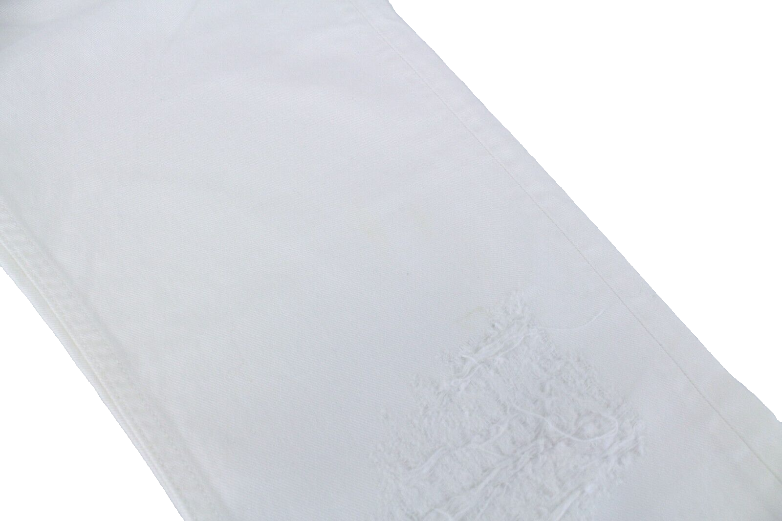 GANT Slacker moteriškos balkšvos džinsinės kelnės W27/L34 subraižytos džinsinės kelnės iš grynos medvilnės 