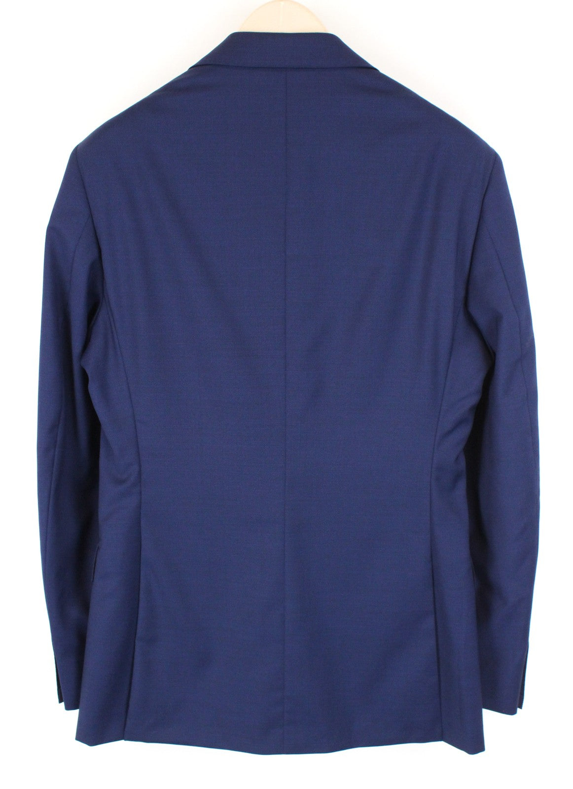 SUITSUPPLY Napoli Men's Blazer UK40L Single-Breasted Blue Pure Wool Formal