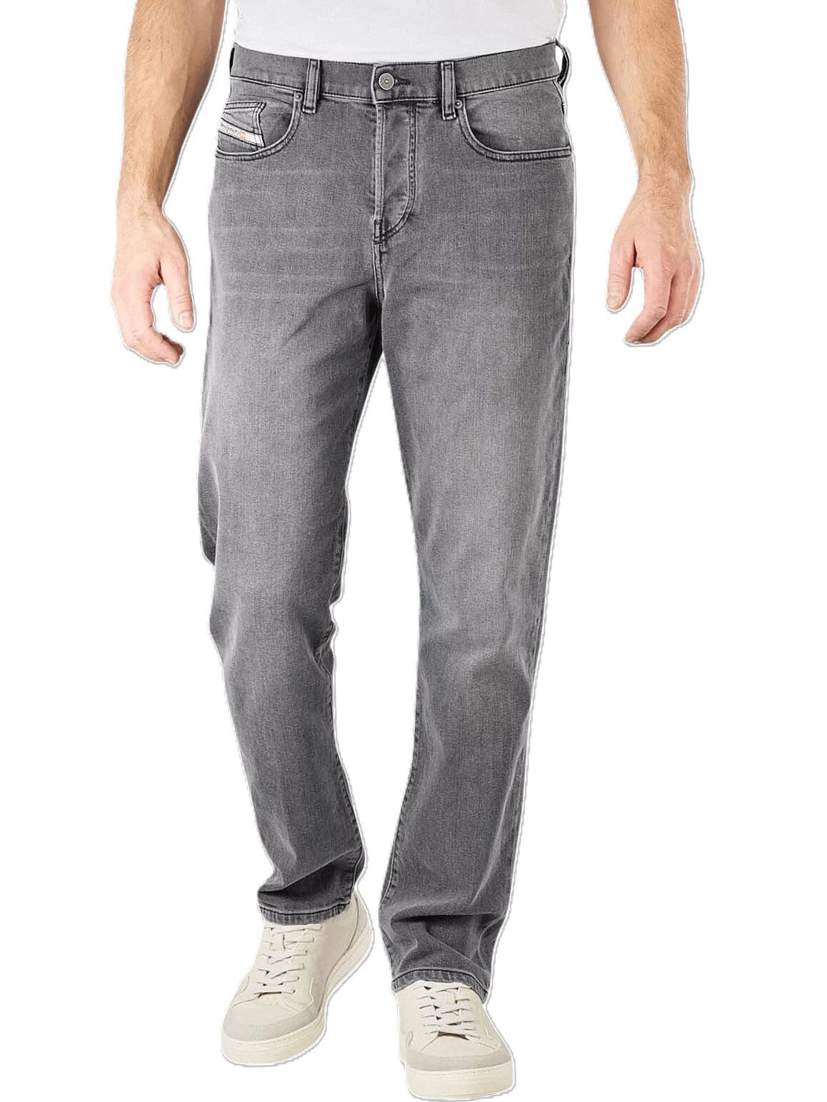 DIESEL 2020 D-Viker 09D49 vyriški džinsai W32/L30 Įprasti tiesūs klešniai Vidutinio juosmens 