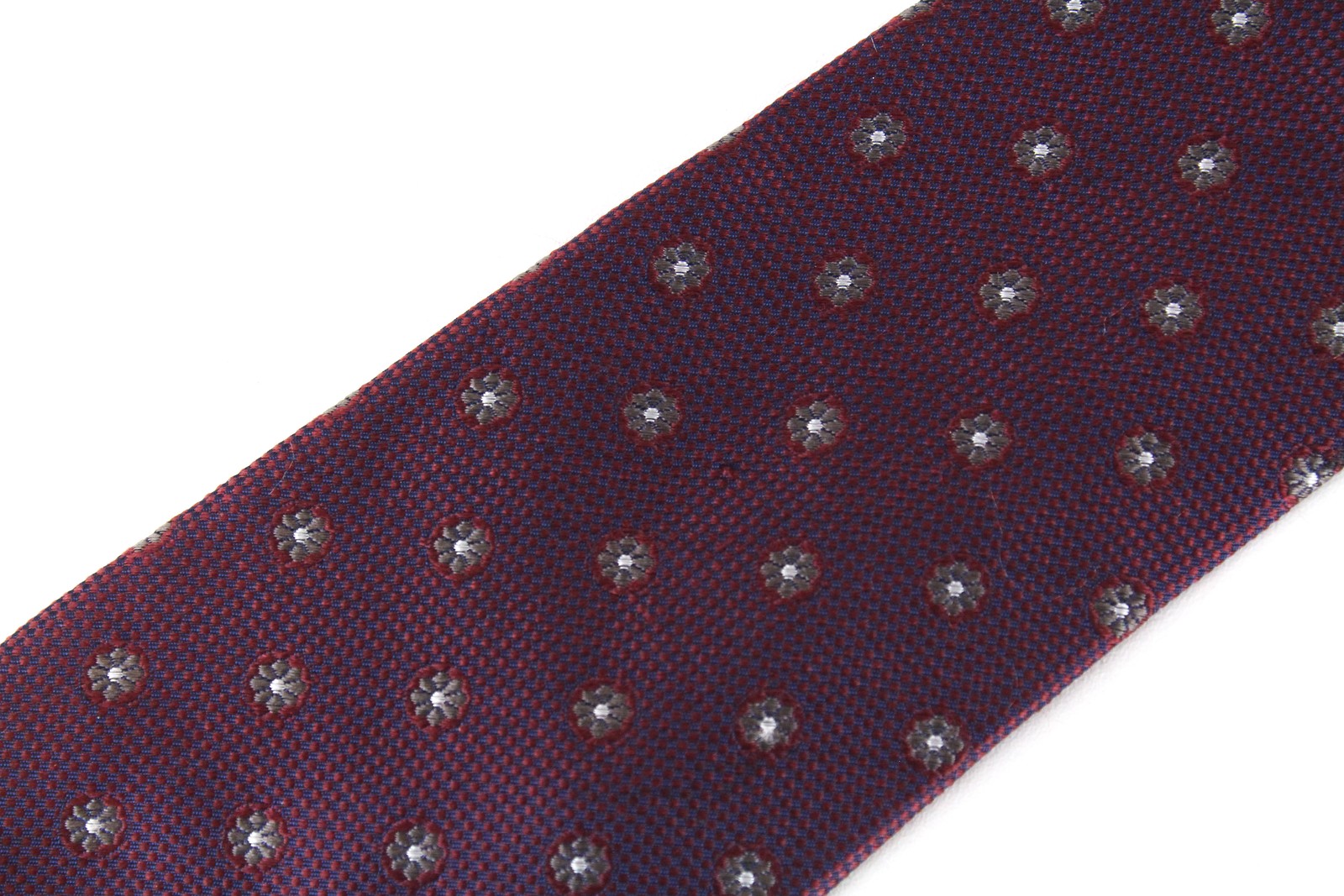 SUITSUPPLY vyriškas kaklaraištis 148 x 8 cm violetinis raštuotas šilkinis smailiais galais klasikinis 