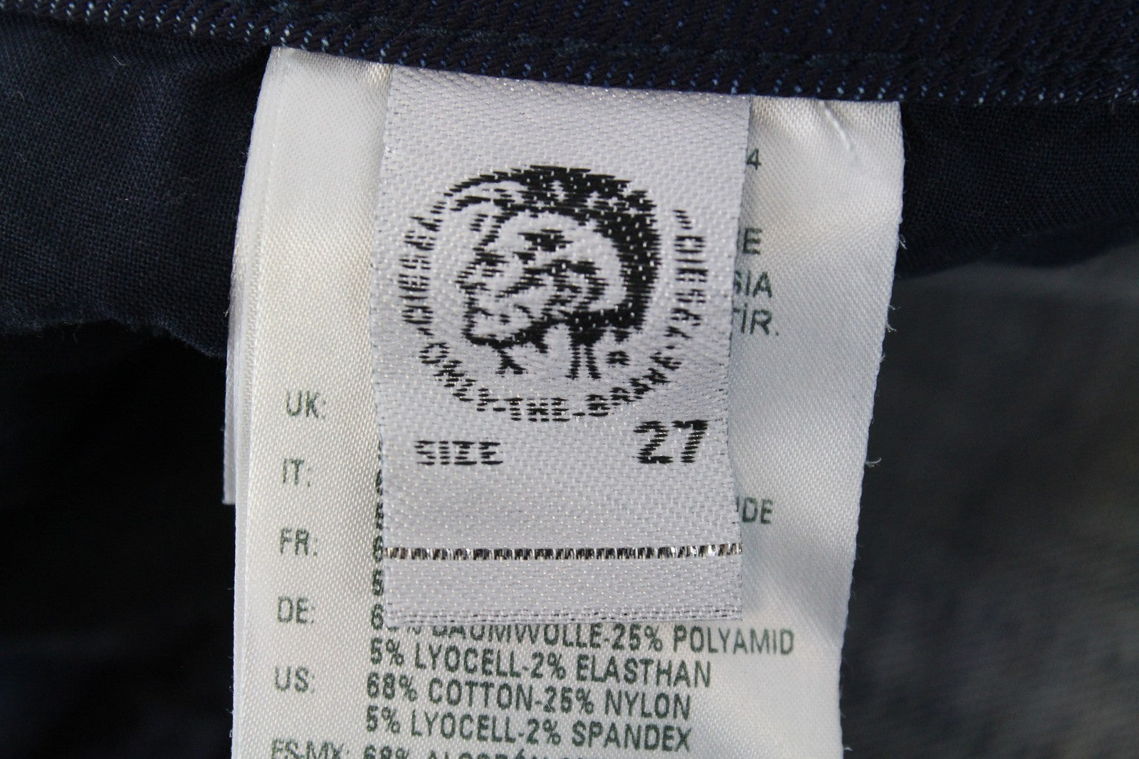 DIESEL Thommer-T 084ZP vyriški džinsai W27 Sweat Jogg Slim Blue Stretch Washed 