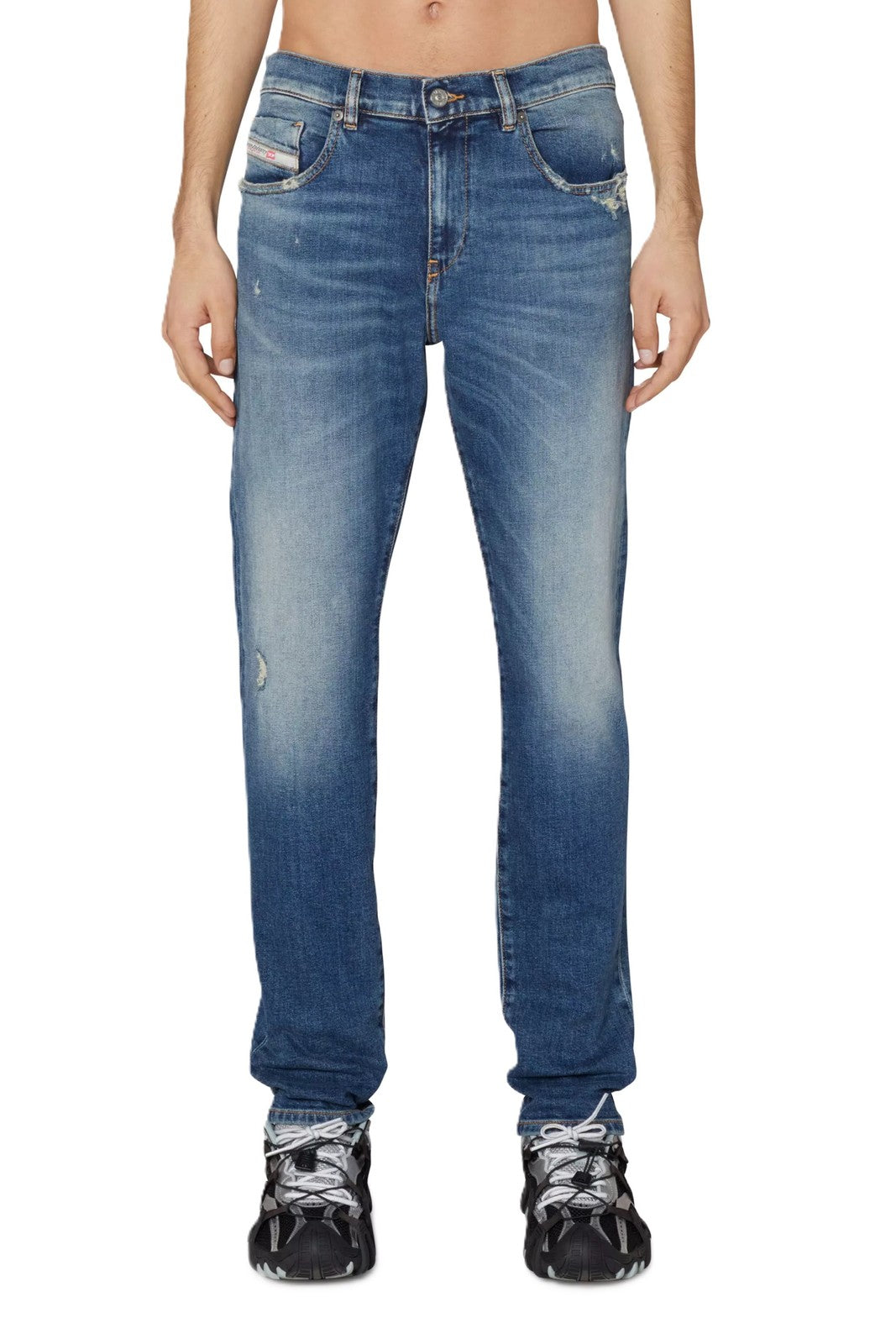 DIESEL 2019 D-Strukt 09H45 vyriški džinsai W32/L34 tamprūs, tamsiai mėlyni, rekomenduojama kaina – 250 € 