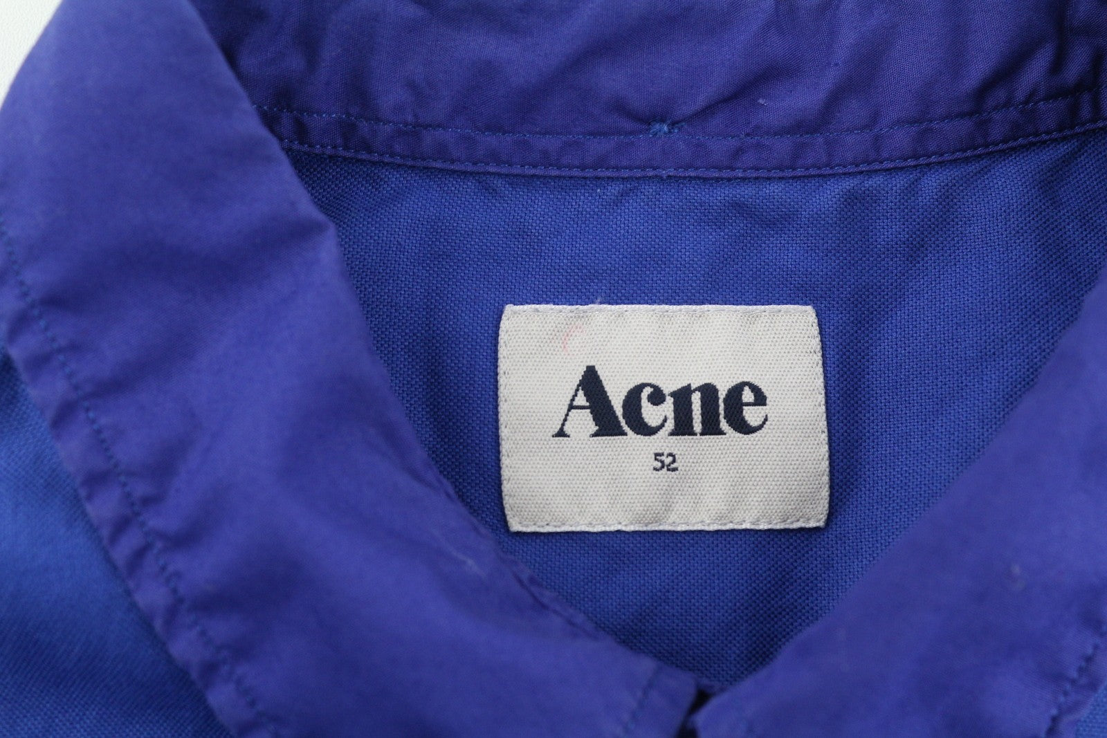 „ACNE Isherwood Pox“ vyriški marškinėliai, 52, laisvalaikio stiliaus, su sagomis užsegama apykakle, su užlopytomis kišenėmis, medvilniniai. 