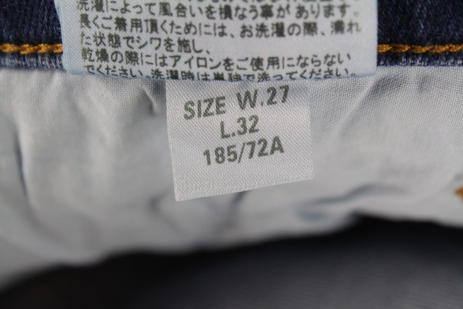 DIESEL D-Bazer 083AZ vyriški džinsai W27/L32 siaurėjantys mėlyni tamprūs medvilniniai džinsai skalbti 