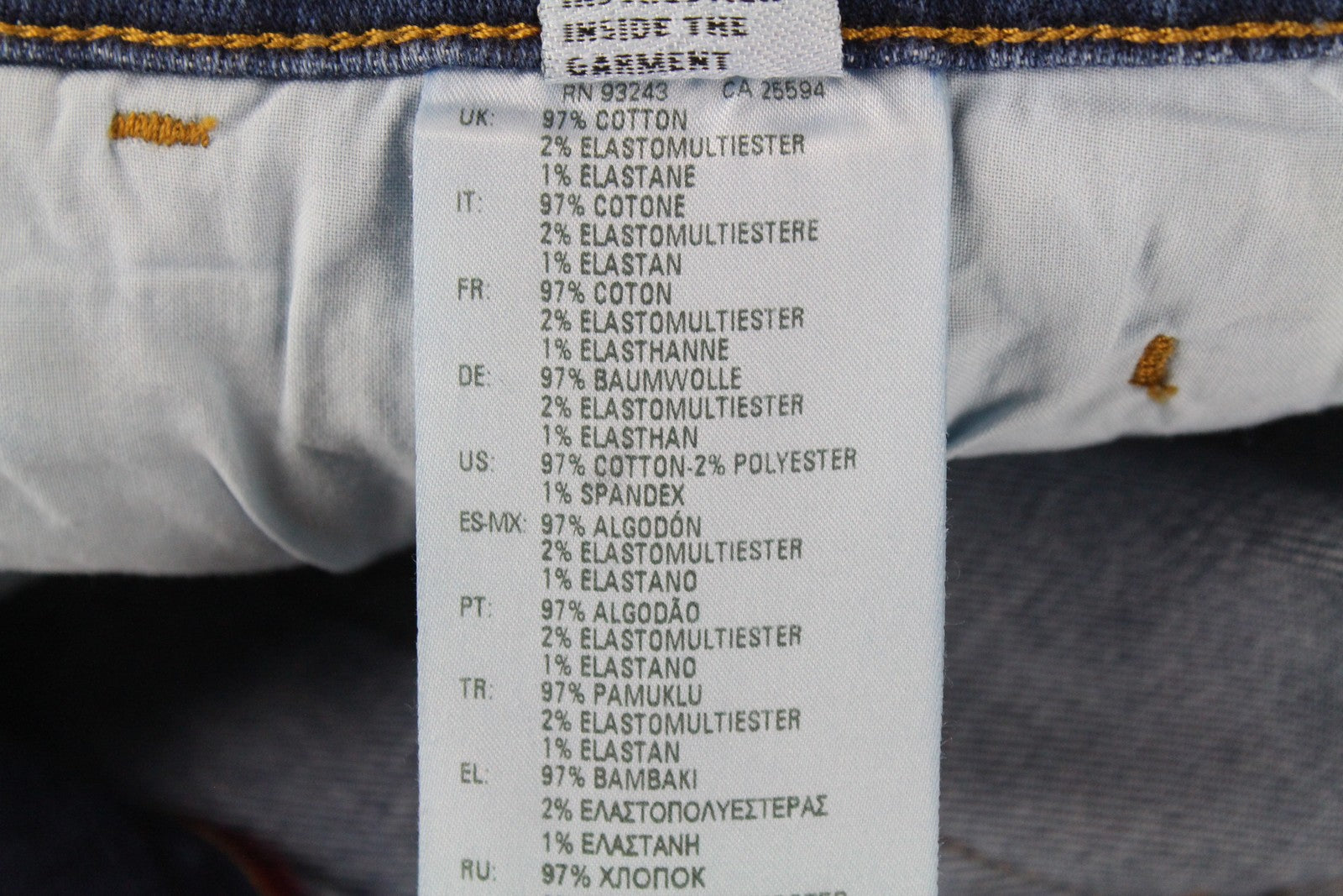 DIESEL D-Bazer 083AZ vyriški džinsai W27/L32 siaurėjantys mėlyni tamprūs medvilniniai džinsai skalbti 