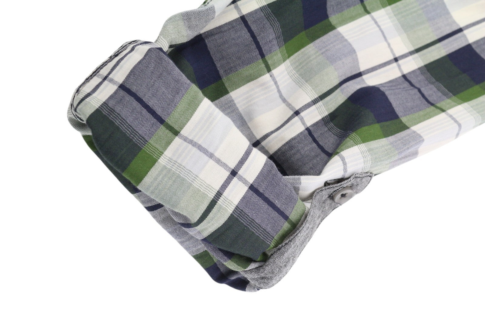 DESIGUAL vyriški marškinėliai M laisvalaikio stiliaus, su sagomis, išplatinta kaklo linija, languotas logotipas, įprasto kirpimo 