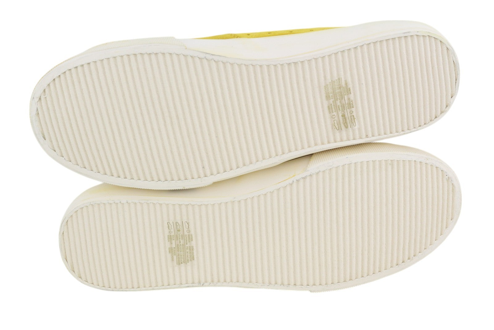 DIESEL S-Mydori Lc vyriški sportbačiai, EU44.5, geltoni, zomšiniai, žemakulniai, rekomenduojama kaina – 160 € 