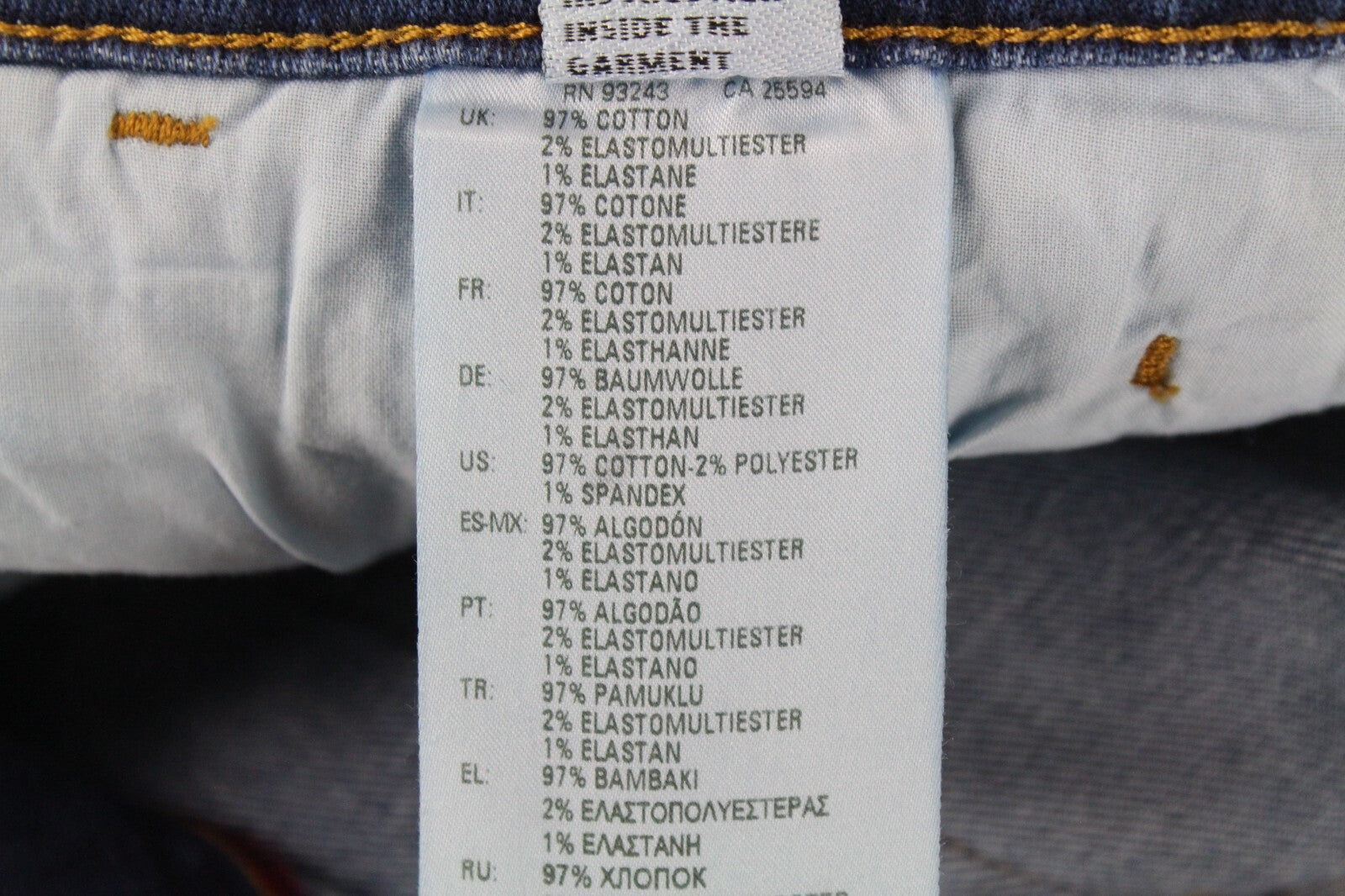 DIESEL D-Bazer 083AZ vyriški džinsai W29/L32 mėlyni, tamprūs, siaurėjantys, skalbti 