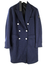 Navy Wool Coat