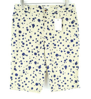 GANT vyriški rudi medvilniniai šortai su 48 taškų raštu, laisvalaikio stiliaus, su plyšiais ir lengvučiais šortais 