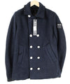Navy Wool Coat
