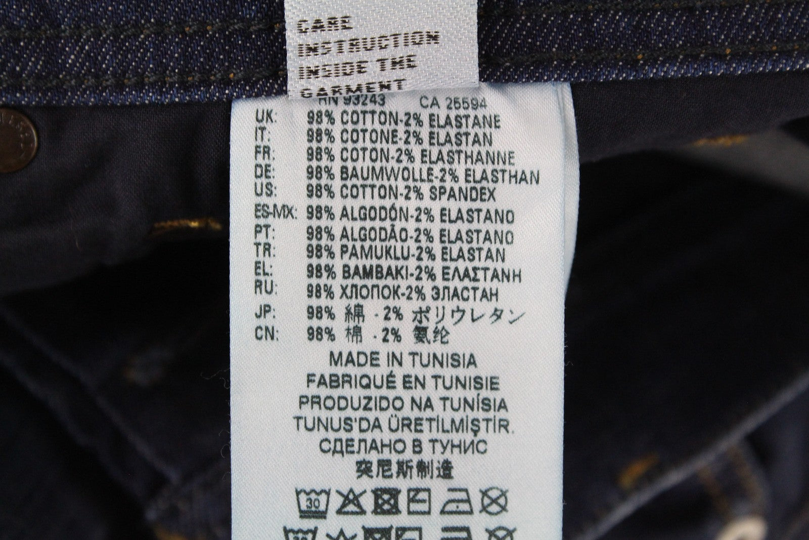 DIESEL Tepphar R7NA8 vyriški džinsai W28/L30 Slim morkų mėlynos spalvos, tamprūs, plėšyti medvilniniai džinsai 