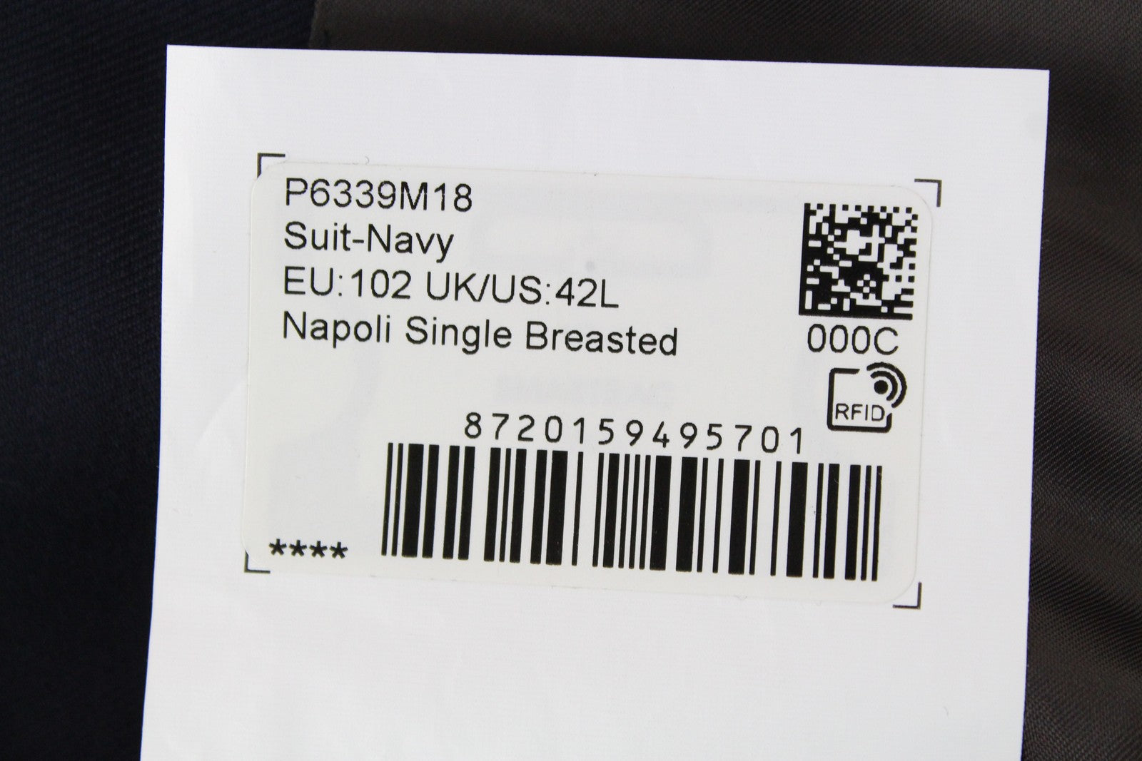 SUITSUPPLY Napoli Men's Blazer UK42L Navy Pure Wool Lined Classic Single-Breast