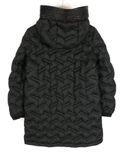 COLMAR 2208 moteriška striukė XXS dydžio, su pūkine, izoliuota, su gobtuvu, užtrauktuku, dygsniuota, vidutinio ilgio 