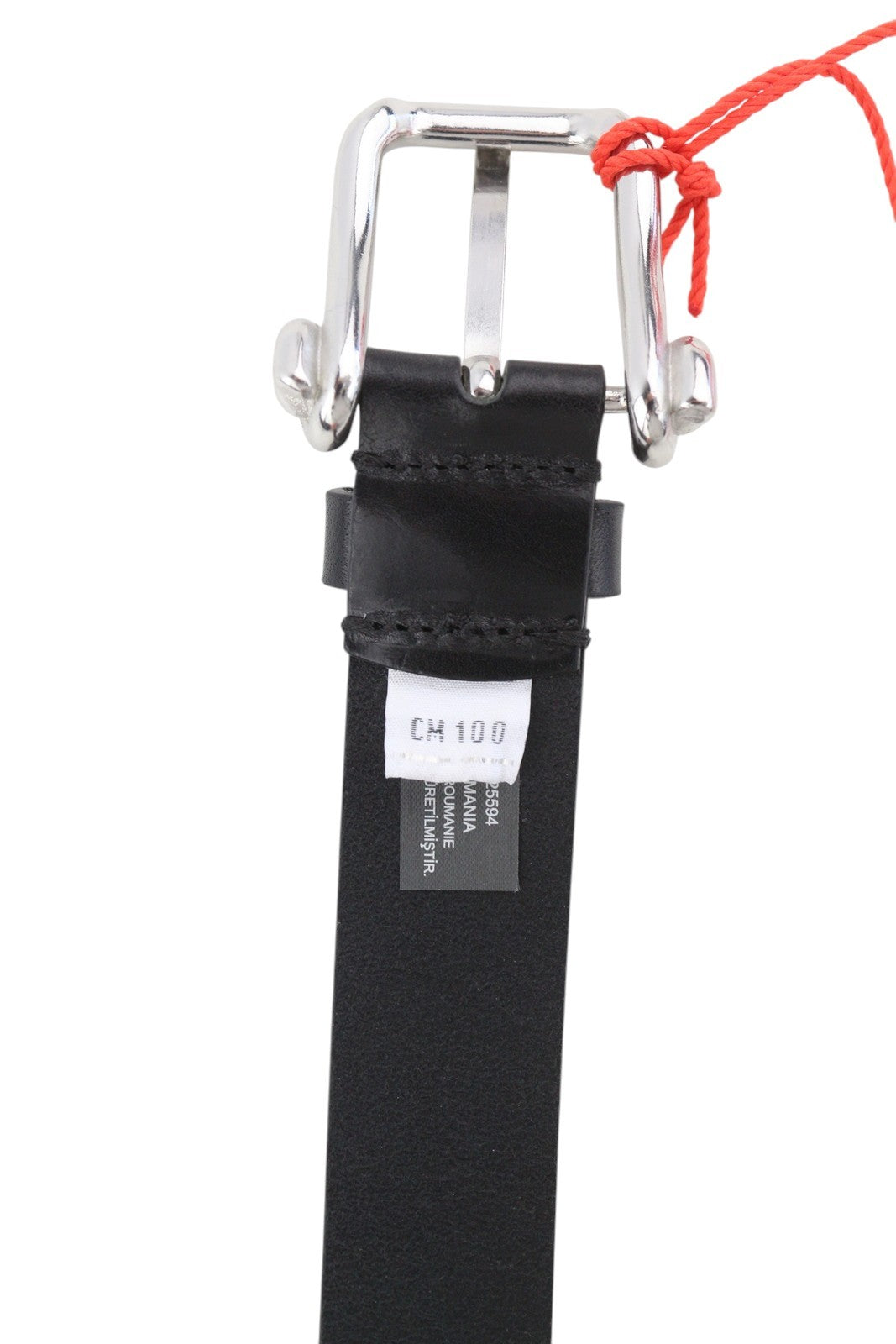 DIESEL B-Pirsin vyriškas diržas 100 cm juodas odinis sidabro atspalvio sagtis odinis laisvalaikio stilius 