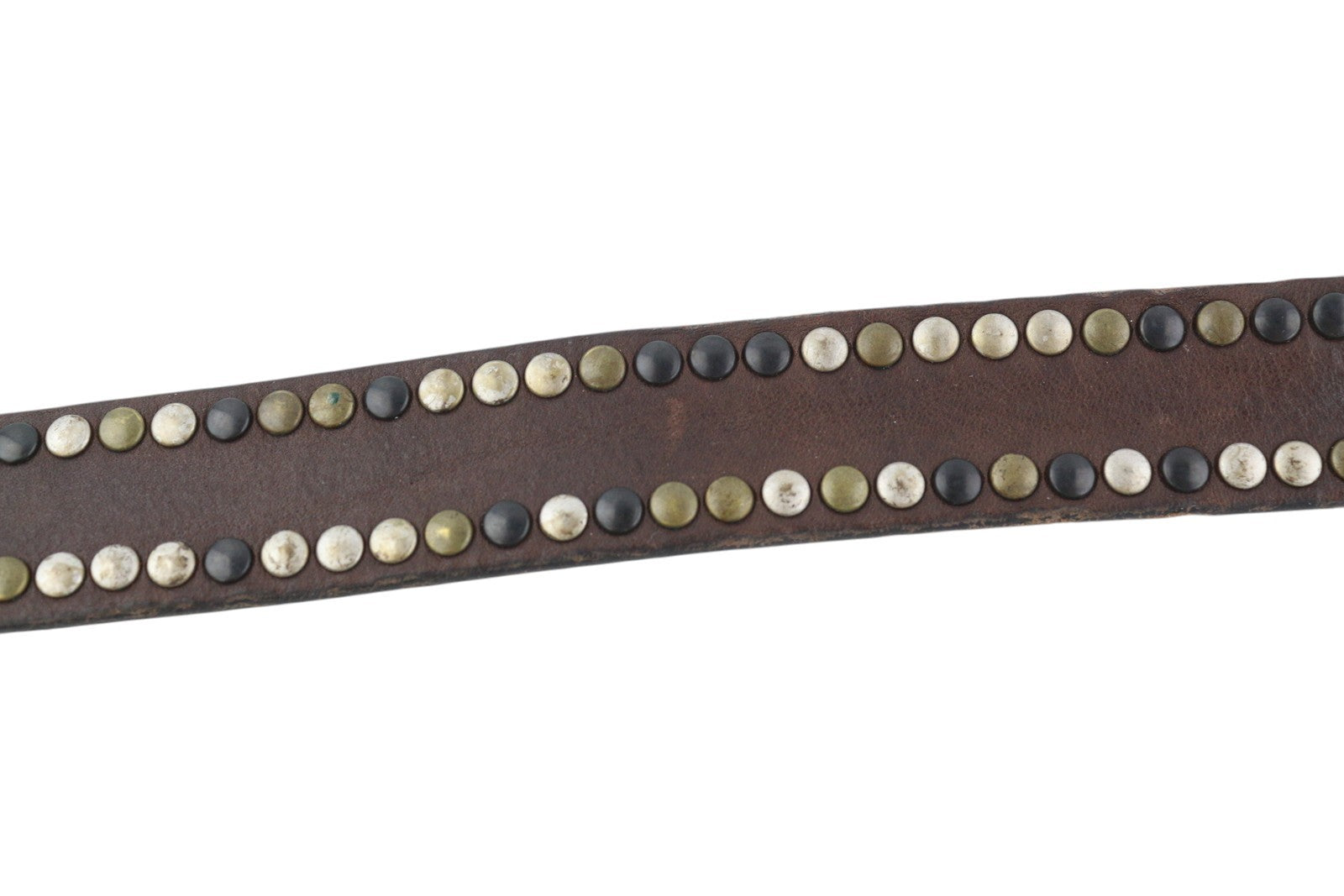 DIESEL B-Ost vyriškas diržas, 95 cm, tamsiai rudas, sidabro atspalvio, su detalėmis, sagtimi, rekomenduojama mažmeninė kaina – 200 € 