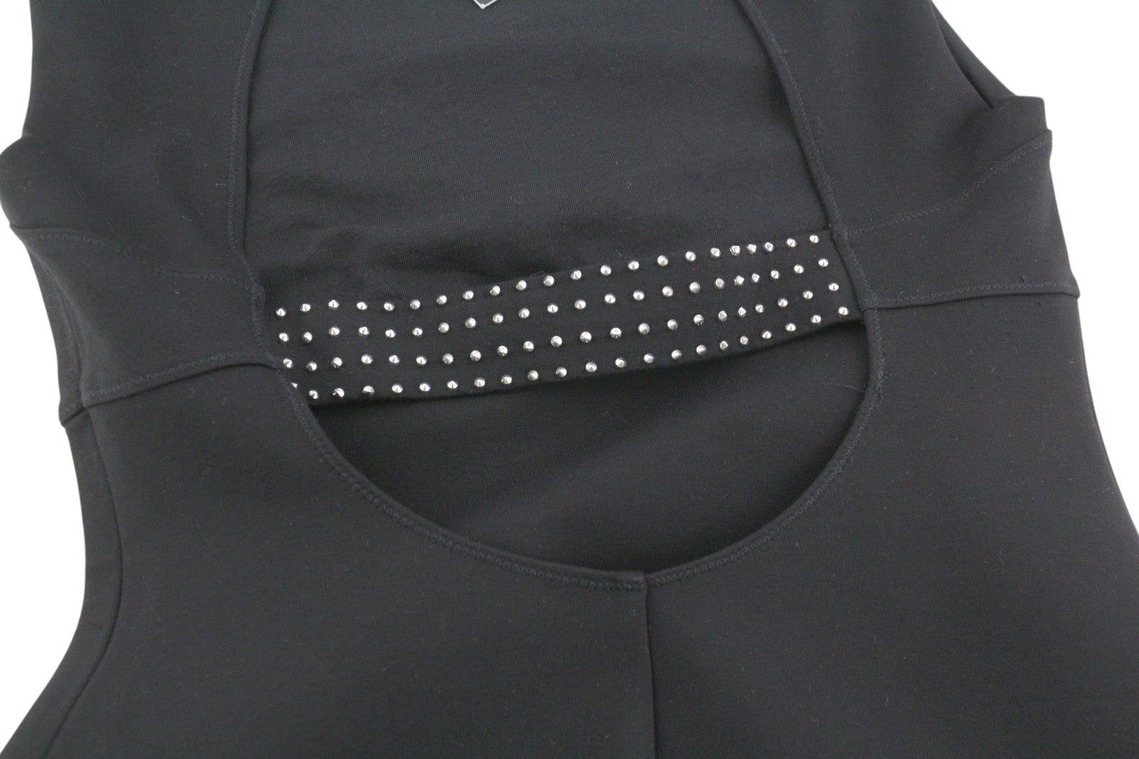 DIESEL moteriška suknelė S, juoda, be rankovių, su apvalia kaklo iškirpte, iki kelių. 