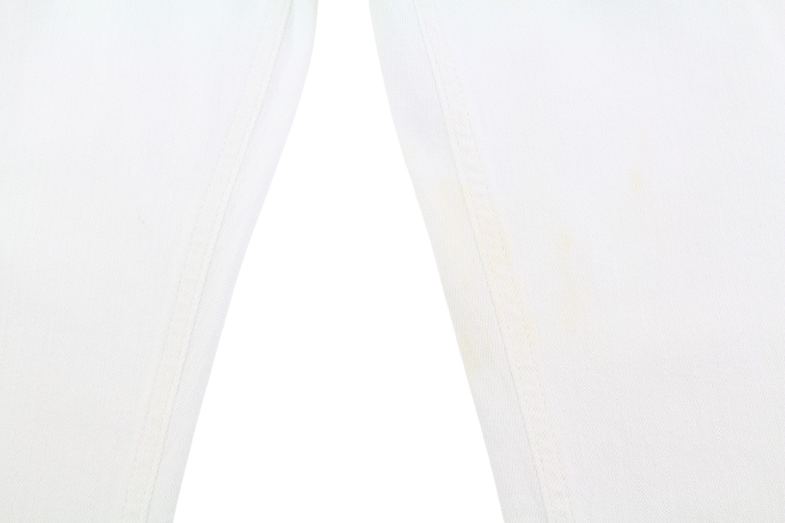 NUDIE JEANS Skinny Lin Men Jeans W30/L32 Denim Blazing White Zip Fly 5-Pockets