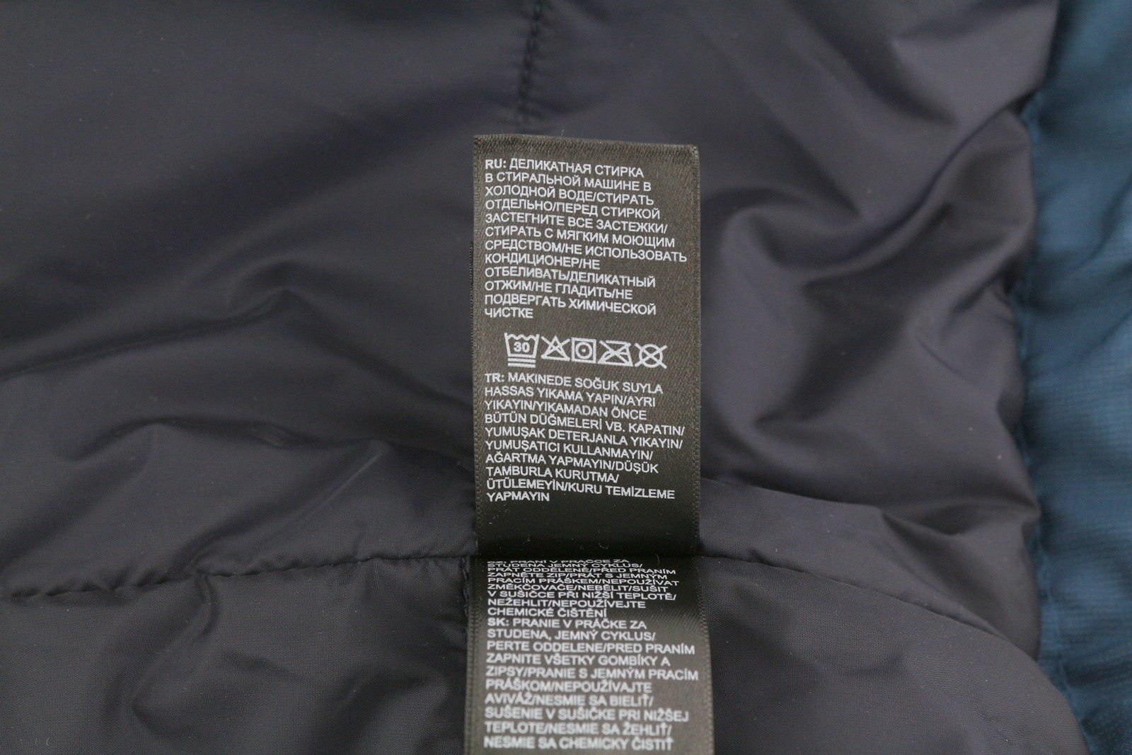 THE NORTH FACE Quest Insulated vyriška striukė su užtrauktuku ir pamušalu, mėlyna, DryVent 