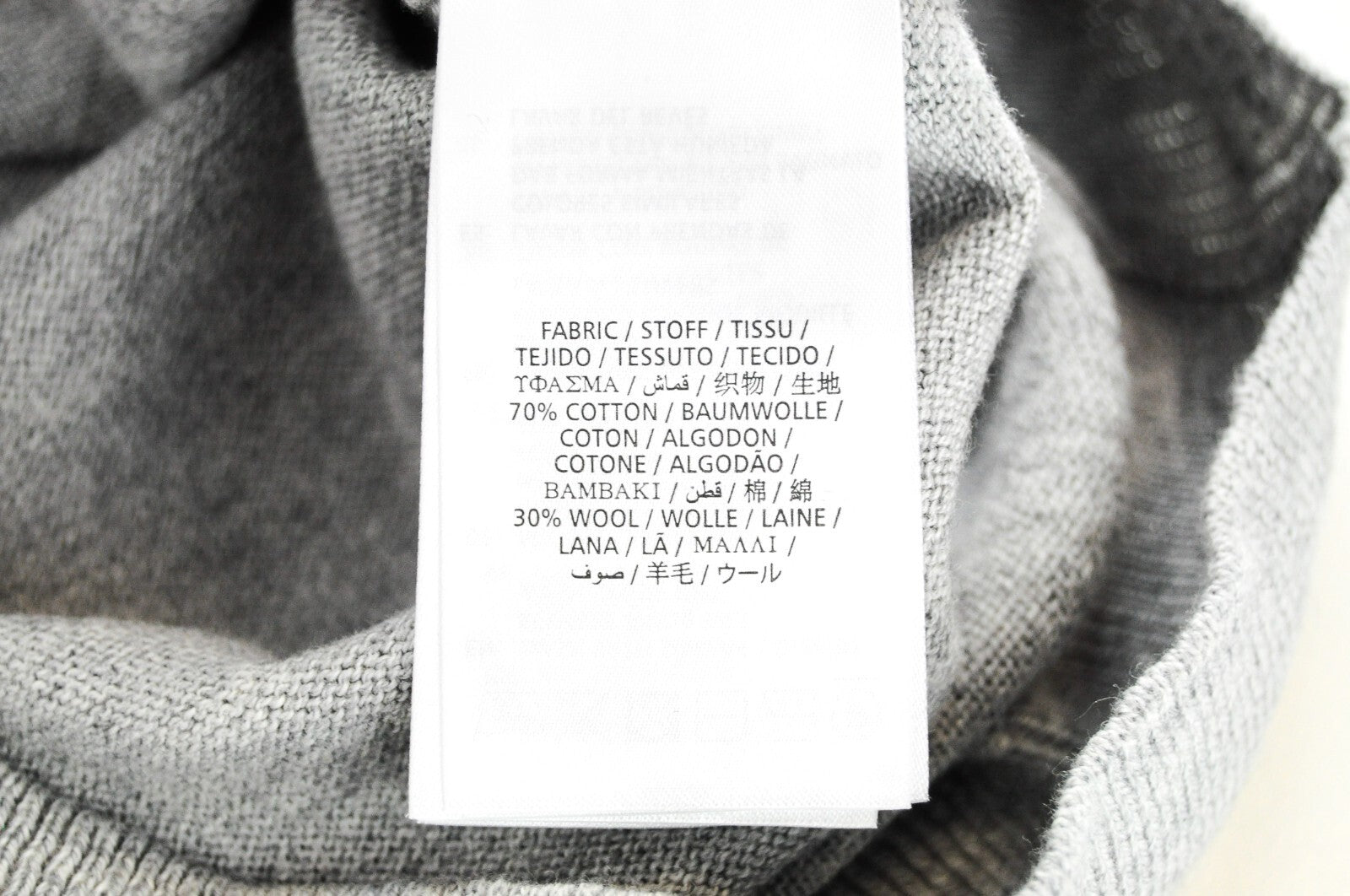 GANT vyriškas džemperis su ilgomis rankovėmis, 2XL dydžio, pilkas, medvilninis, vilnonis, teniso kamuoliukų imitacijos megztinis 