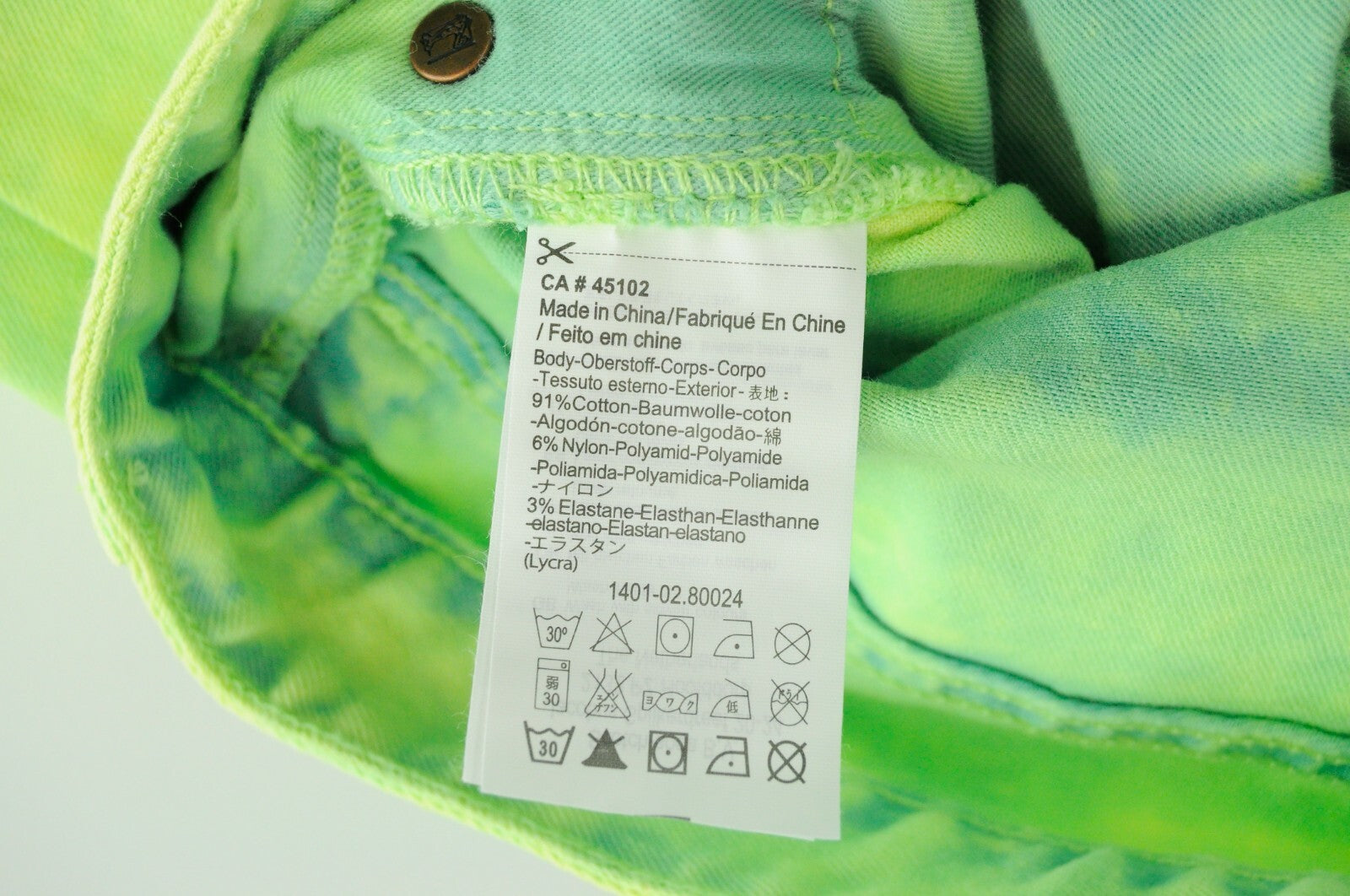 „SCOTCH &amp; SODA Steele“ vyriški W32/L34 itin ploni žali tamprūs medvilniniai džinsai 