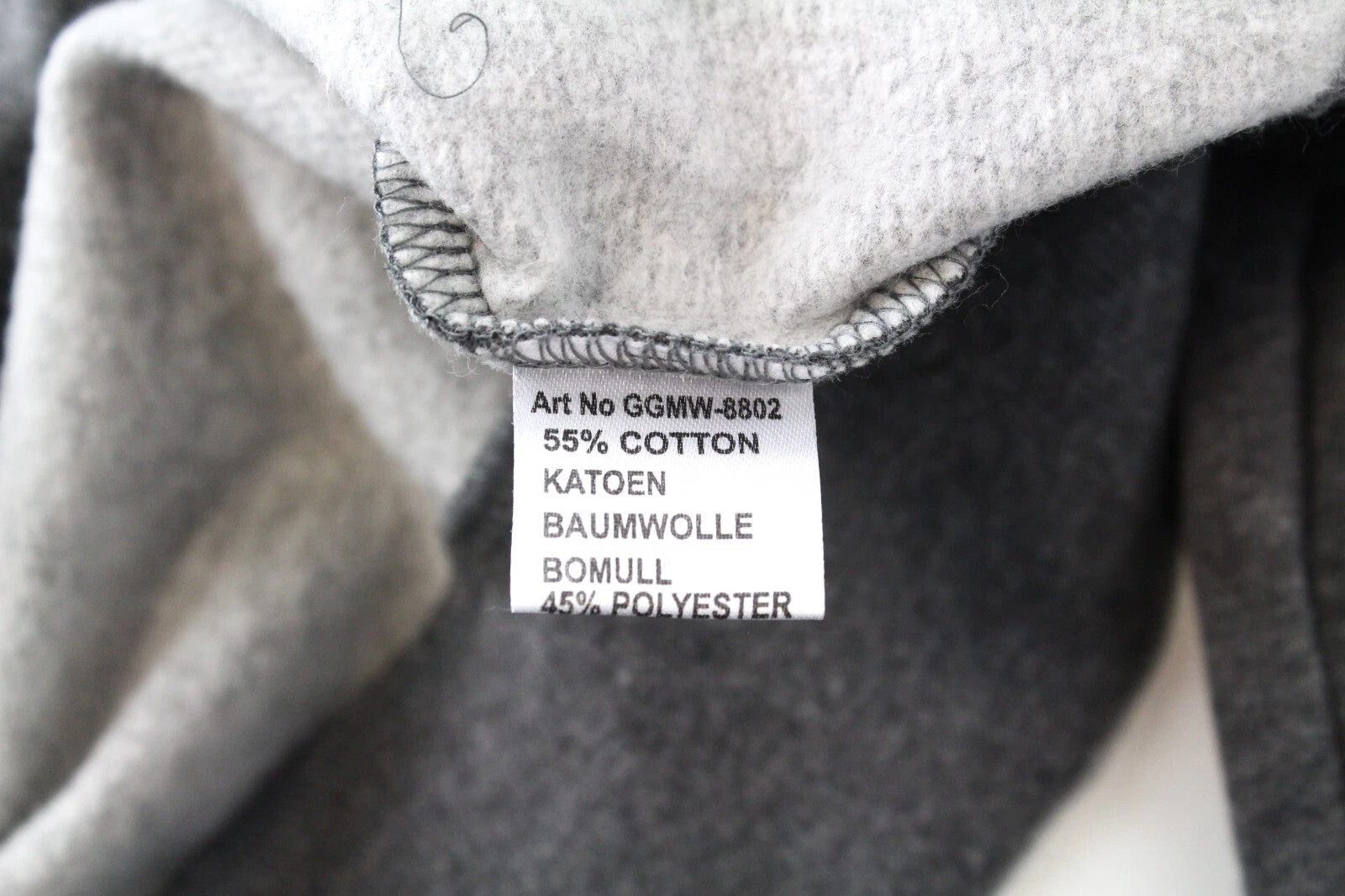 GOOD GENES vyriškas džemperis M su siuvinėtu gaidžio logotipu ir apvalia kaklo iškirpte 