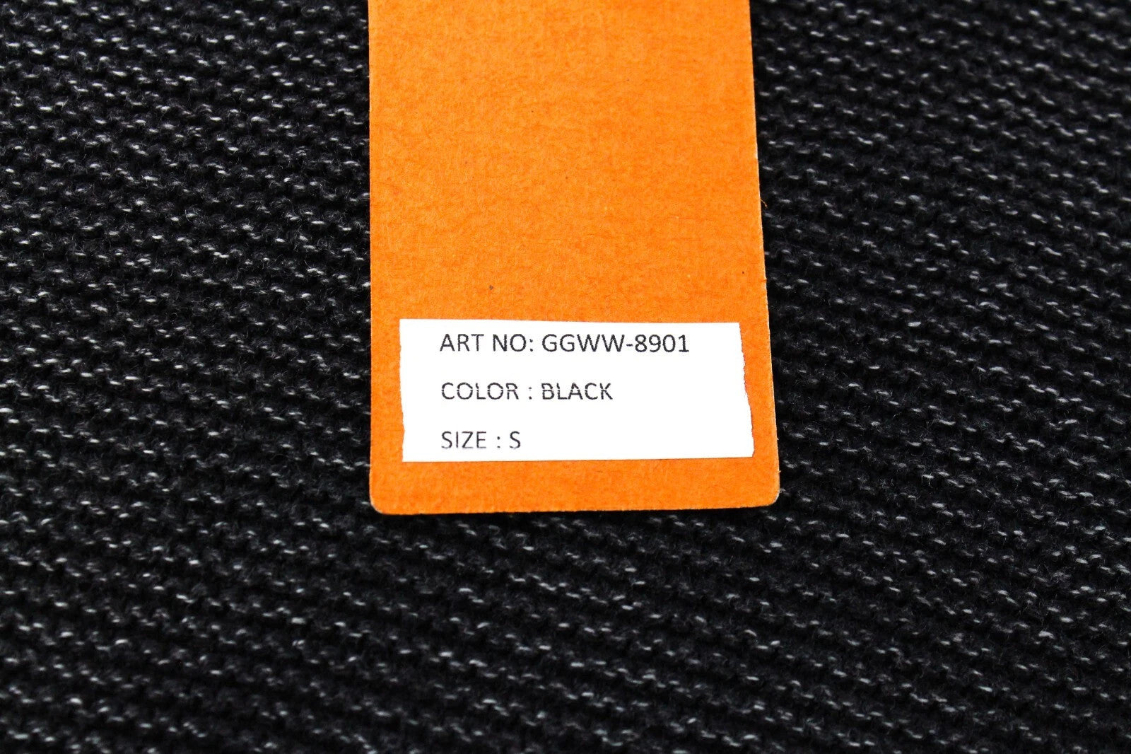 GOOD GENES moteriškas megztinis S dydžio, šviesiai juodas, tvirtai megztas medvilninis megztinis su apvalia apykakle 