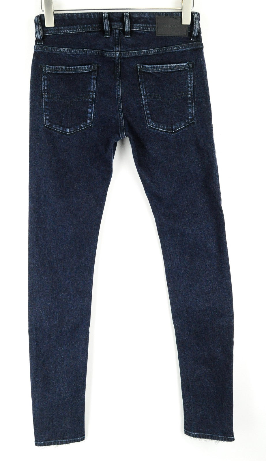 DIESEL Sleenker 084YD vyriški aptempti džinsai W28/L32 tamsiai mėlyni tamprūs medvilniniai džinsai 