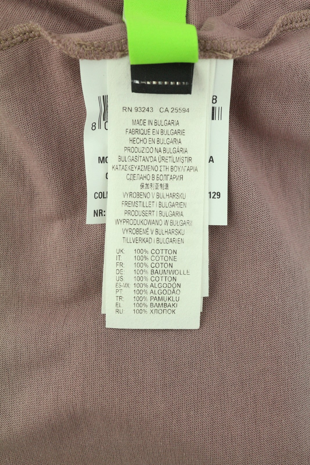 DIESEL T-Relong-CC moteriški marškinėliai S dydžio violetiniai, dideli apvalūs ilgomis rankovėmis, rekomenduojama kaina – 100 € 