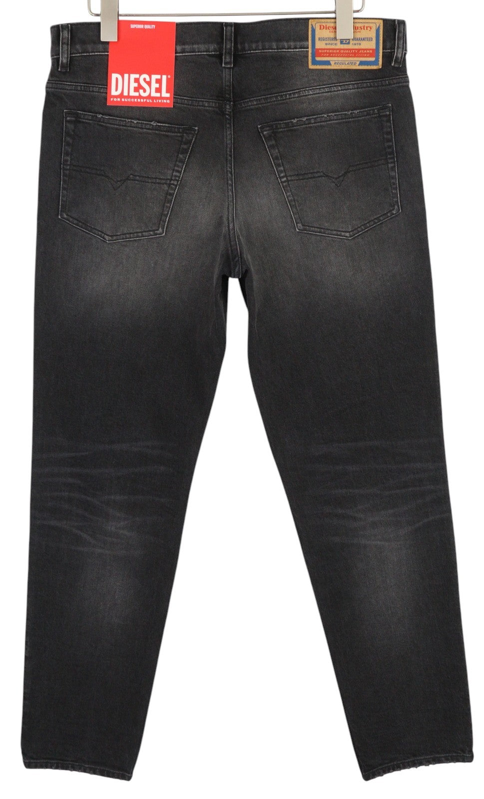 DIESEL 2003 D-Finitive 09G20 vyriški džinsai W33/L32 įprasto kirpimo, siaurėjantys, juodi, rekomenduojama mažmeninė kaina – 225 € 