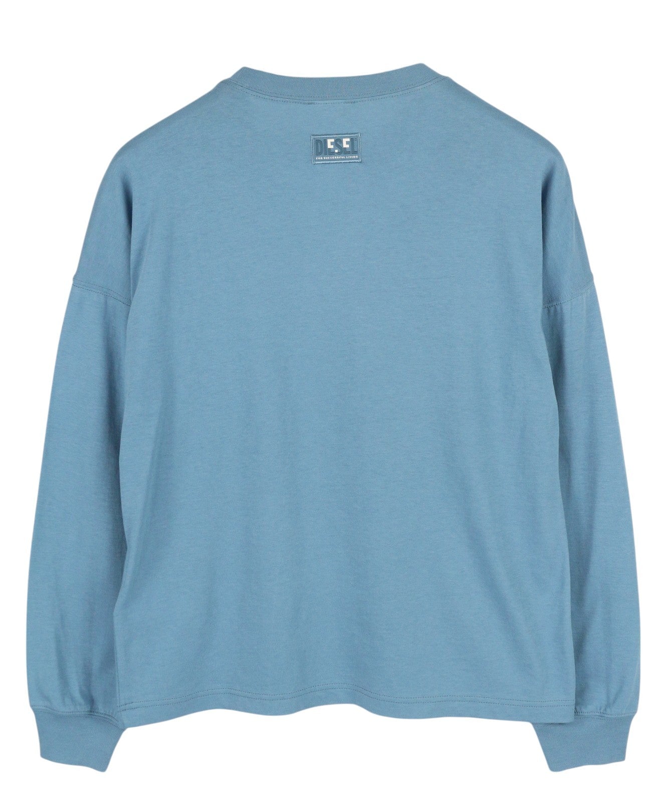 DIESEL T-Relong-CC moteriški marškinėliai S, mėlyni, dideli, ilgomis rankovėmis, rekomenduojama kaina – 100 €