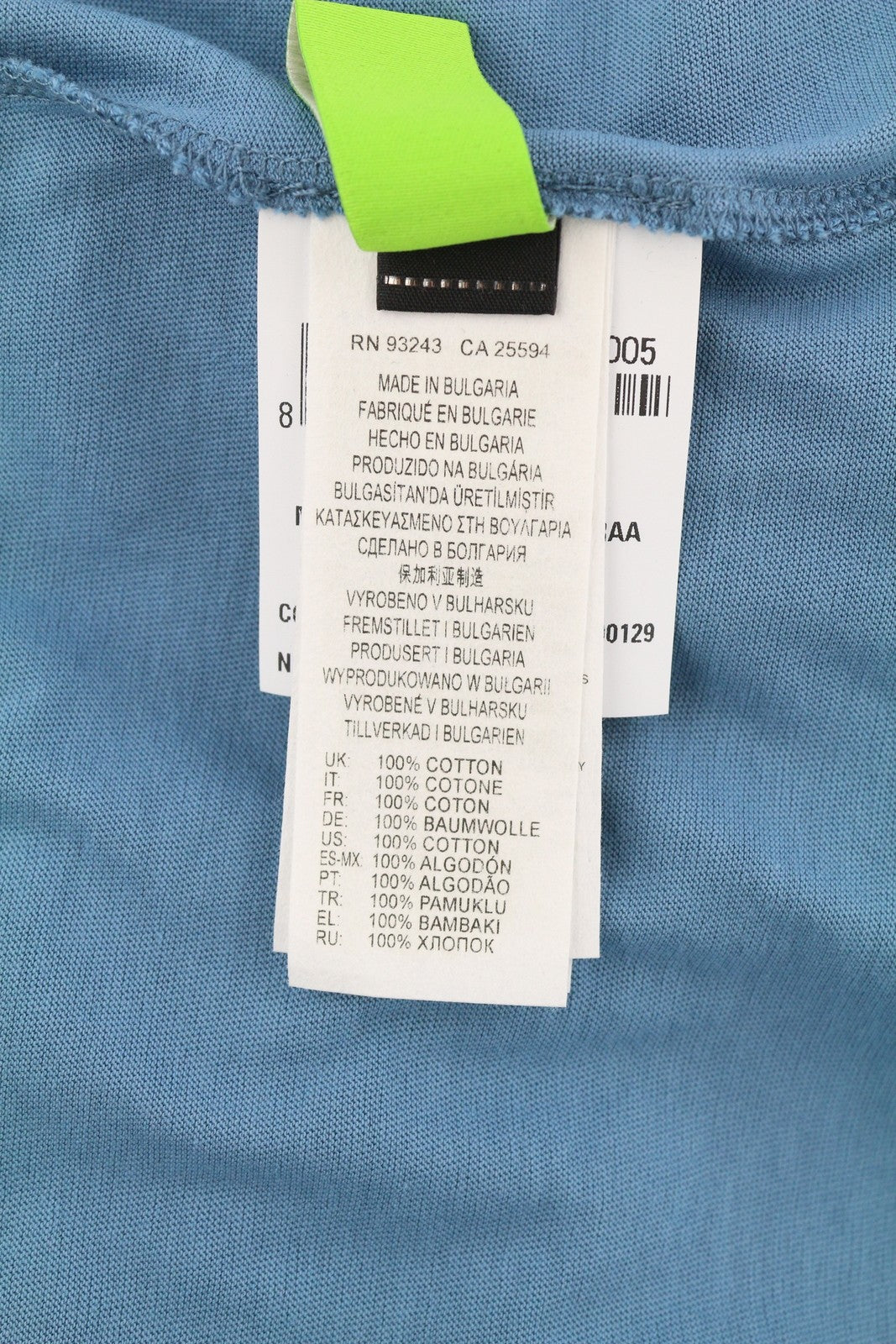 DIESEL T-Relong-CC moteriški marškinėliai S, mėlyni, dideli, ilgomis rankovėmis, rekomenduojama kaina – 100 €