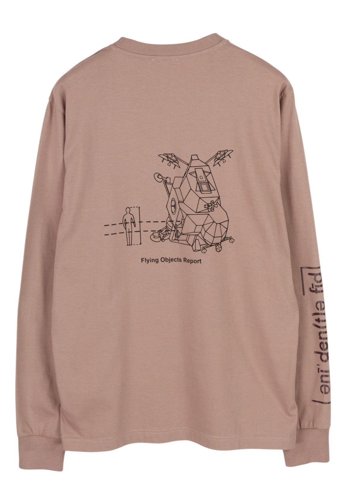 DIESEL T-Just-LS-B52 Men T-Shirt L Purple Crew Neck Long Sleeve Patterned RRP€90