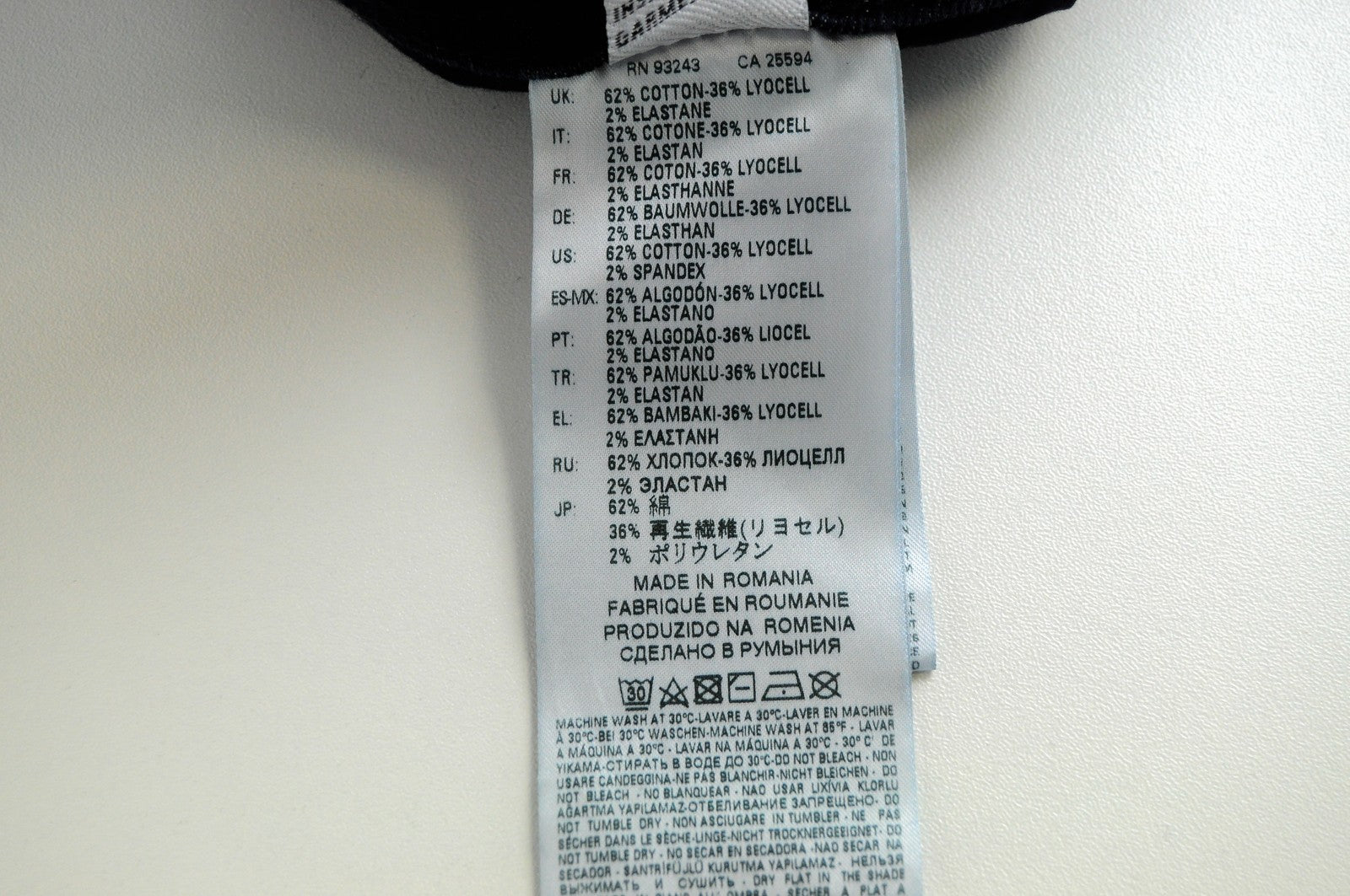 DIESEL Sleenker 084YD vyriški W30/L32 Slim Skinny mėlyni džinsiniai džinsai iš tamprios medvilnės medžiagos 