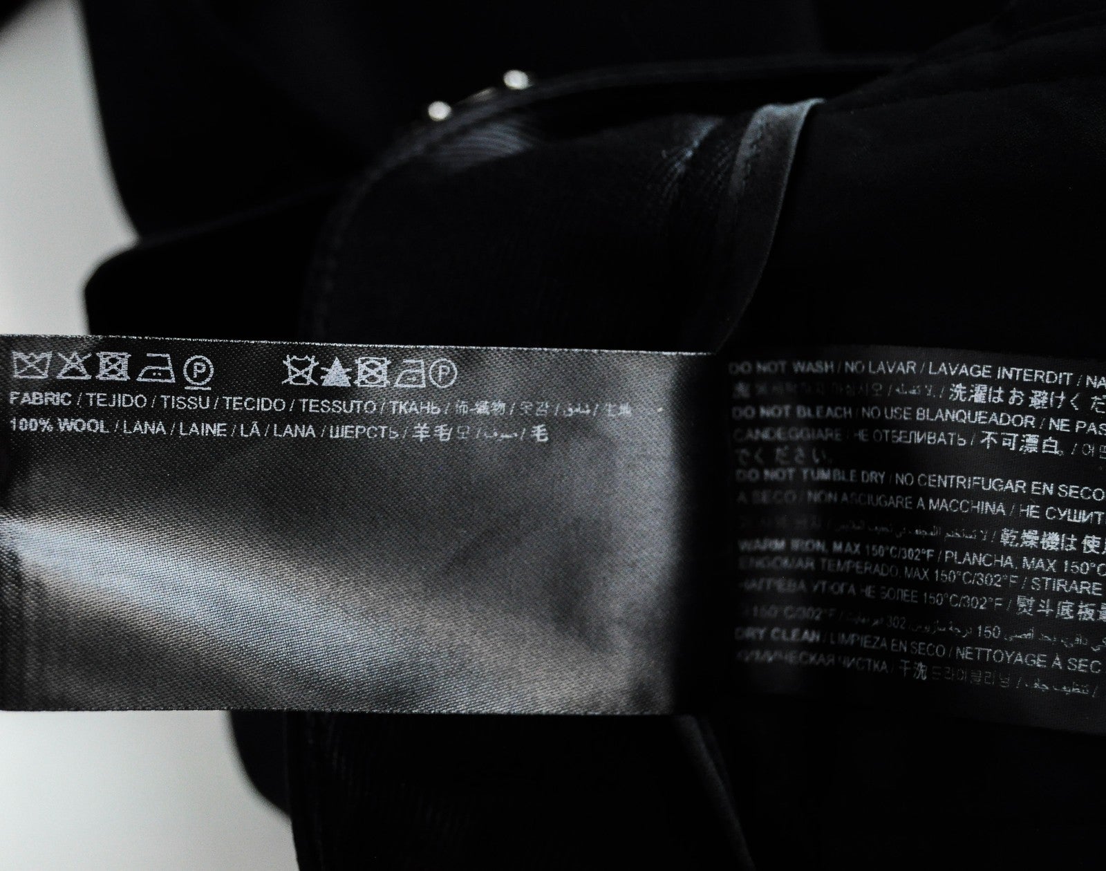 SUISTUDIO Robin Tux Women's Trousers UK10S Black Classic Wool Pleated Lined