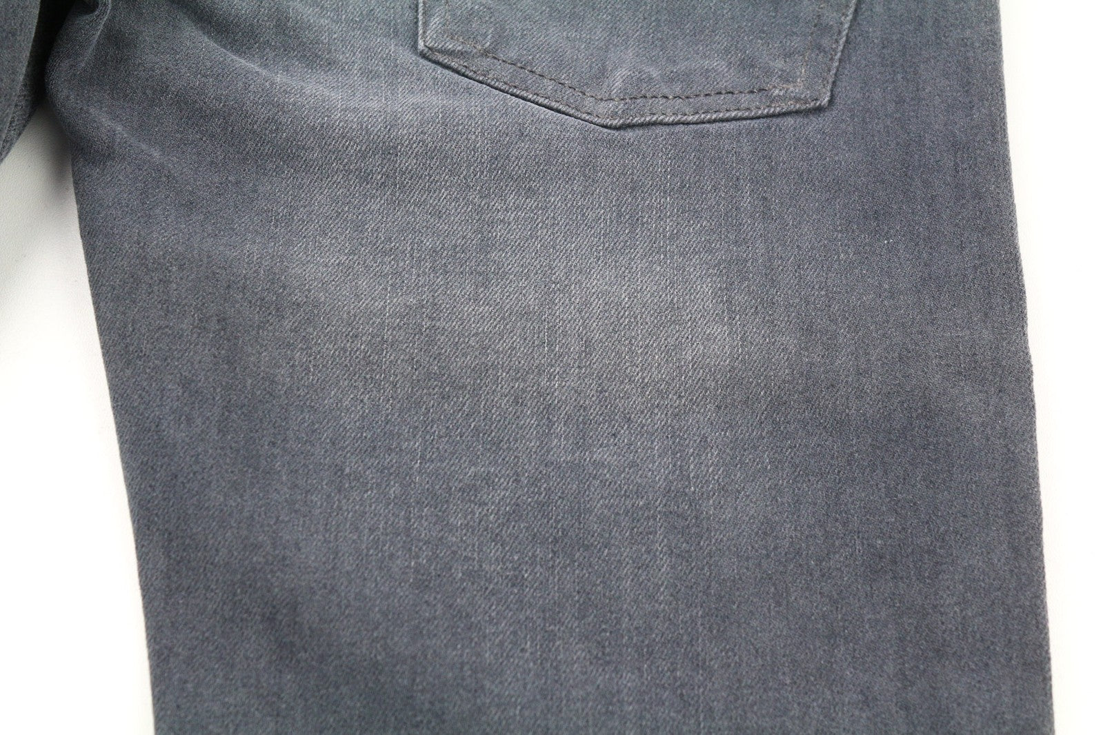 NUDIE JEANS Thin Finn Men Jeans W28/L32 Slim Fit Grey Cotton Stretch Wash