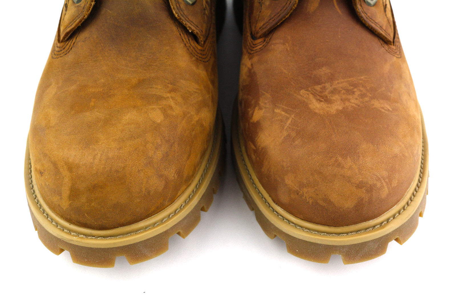 TIMBERLAND A1H8Q vyriški aulinukai EU41.5/42 rudi odiniai aulinukai su logotipu, neperšlampami. 