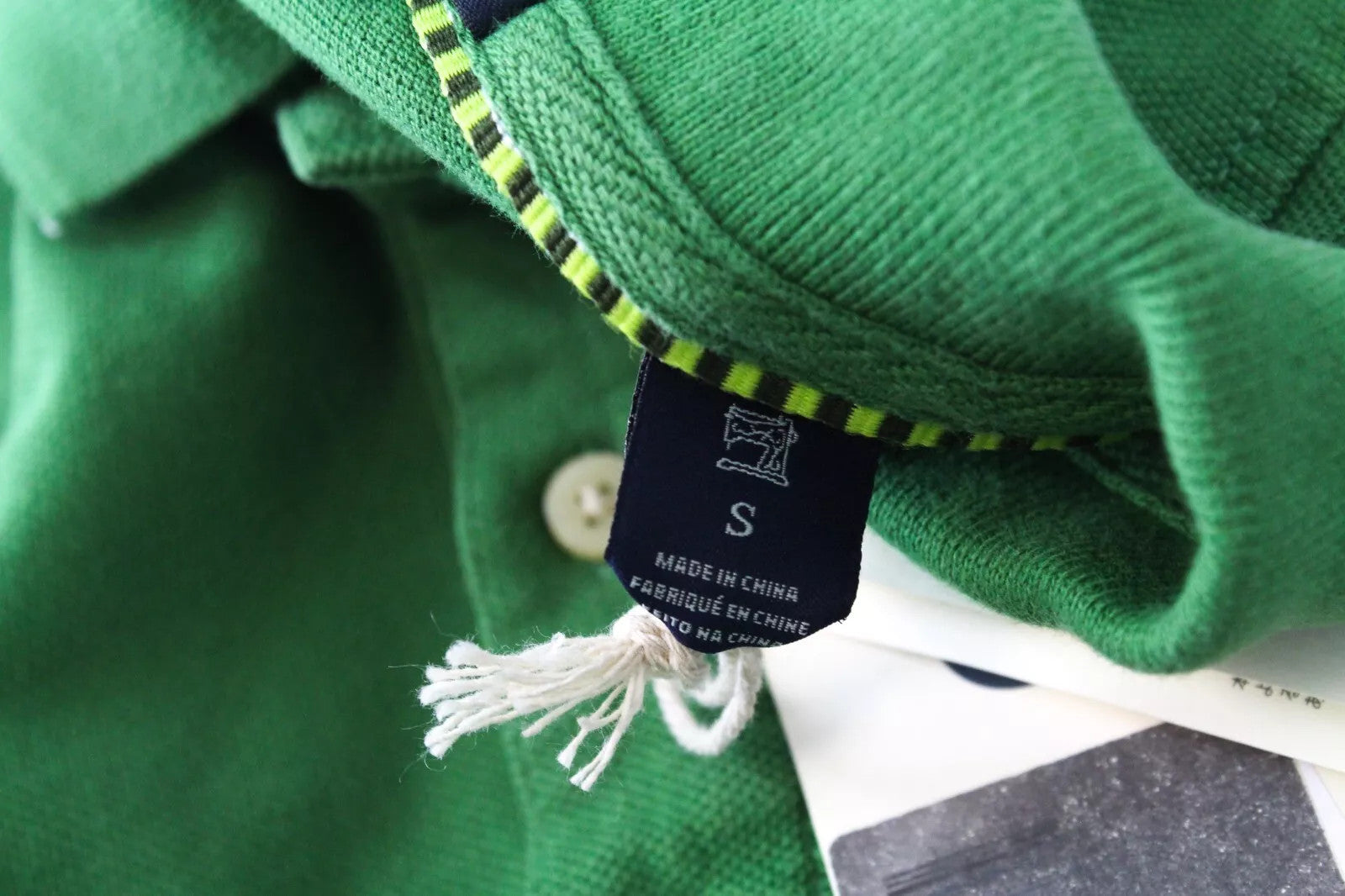 SCOTCH &amp; SODA vyriški polo marškinėliai, žali, trumpomis rankovėmis, su kišene ir apykakle. S dydžio. 