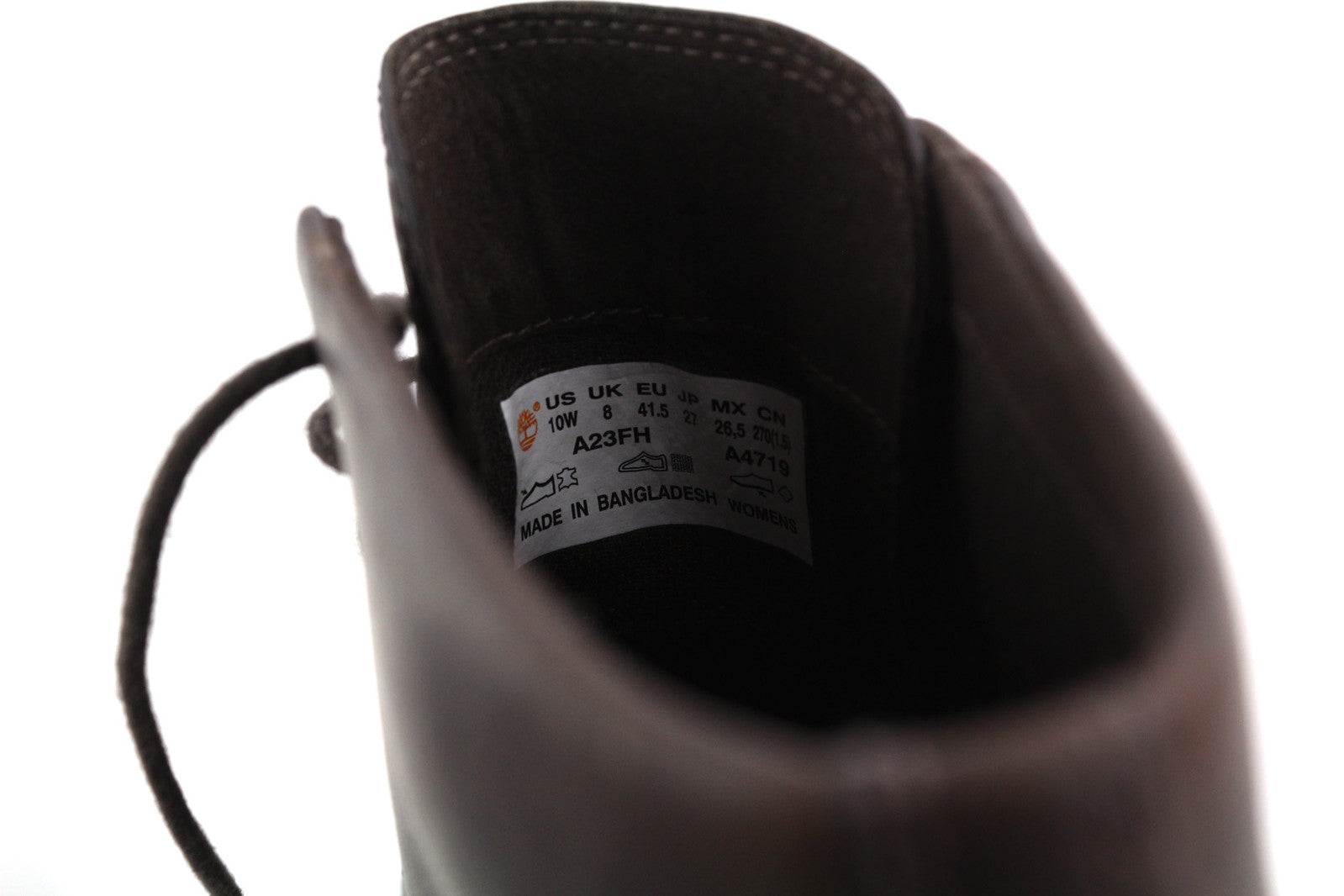 TIMBERLAND A23FH moteriški aulinukai EU41.5/42 rudi, odiniai, suvarstomi, ReBOTL 